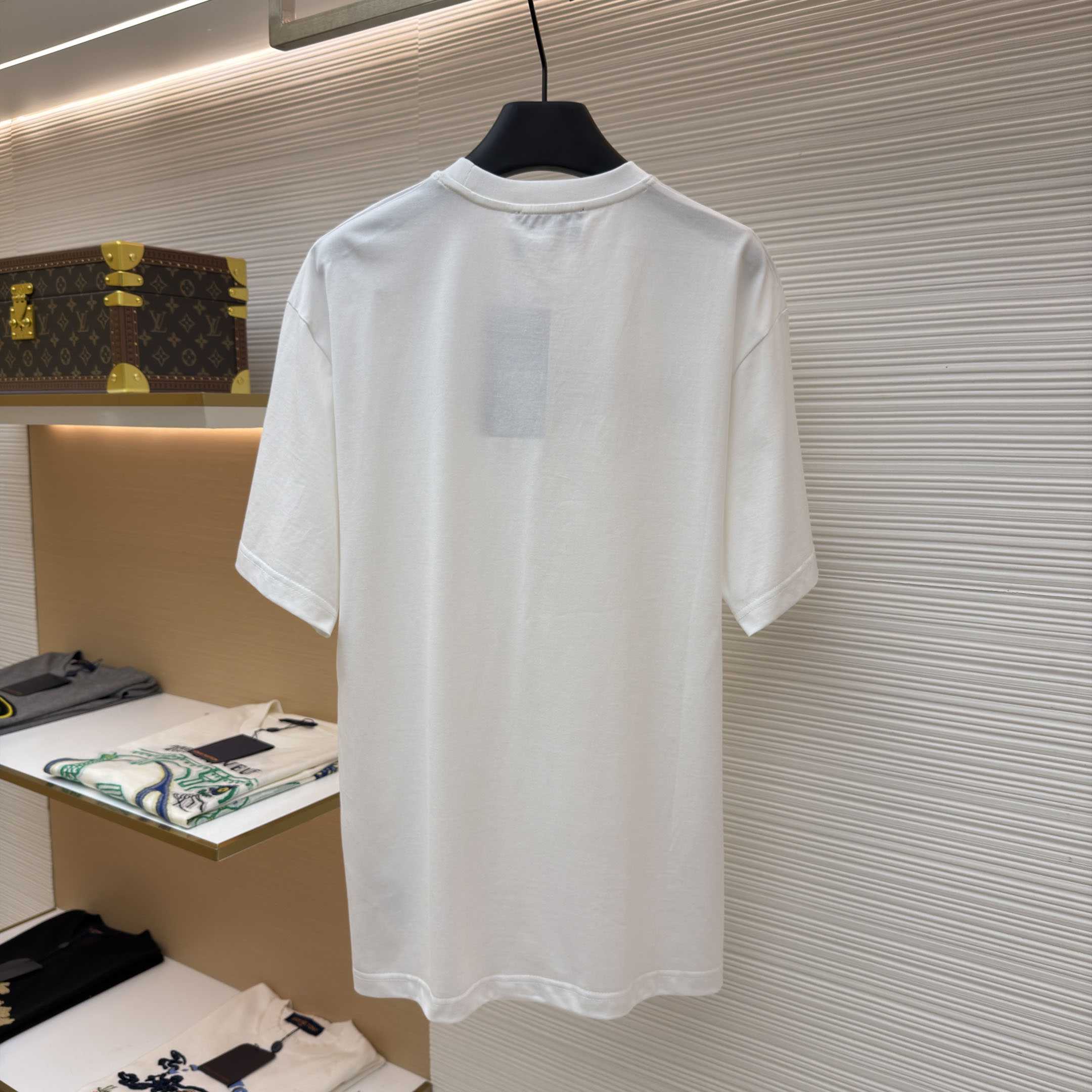 Gucci Cotton Jersey T-shirt With Print - DesignerGu