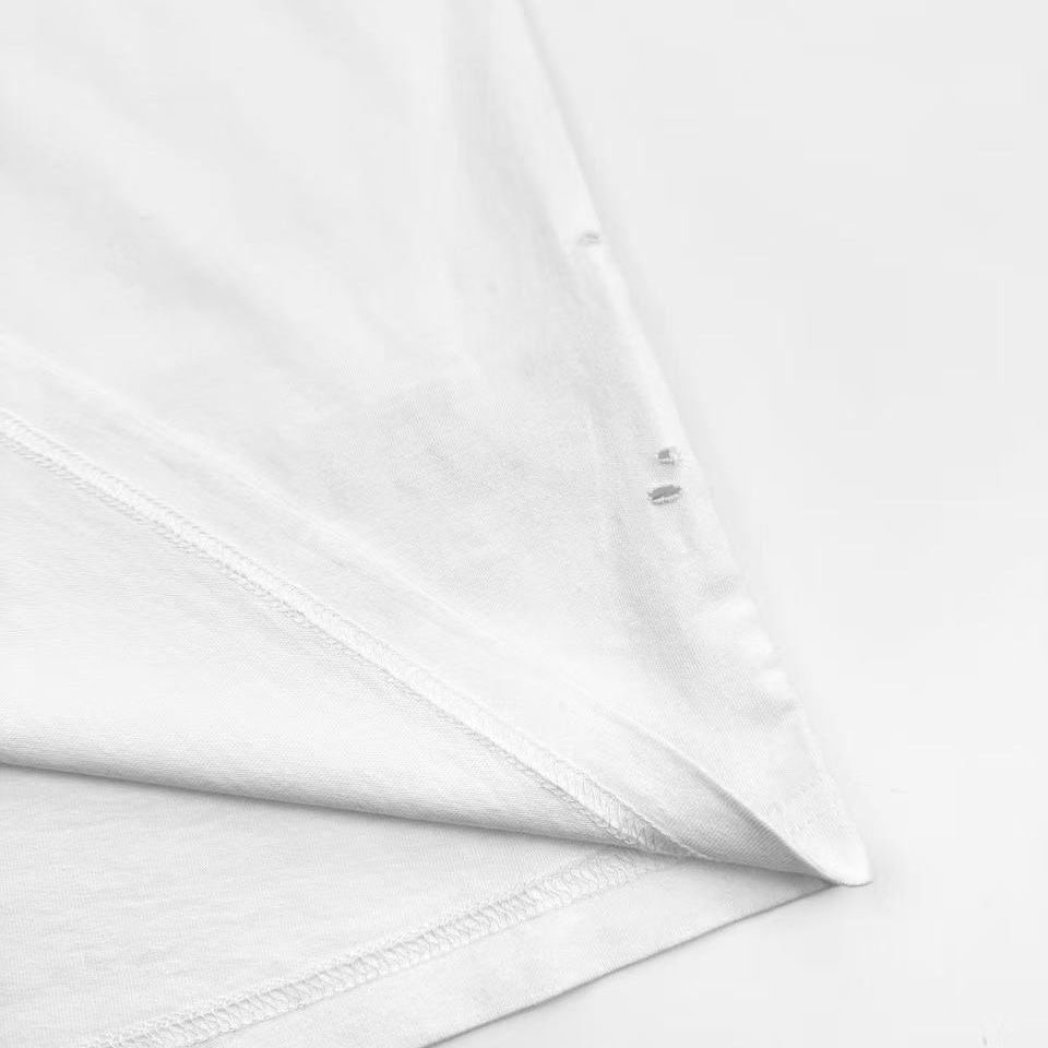 Acne Studios Distressed Logo T-shirt - DesignerGu