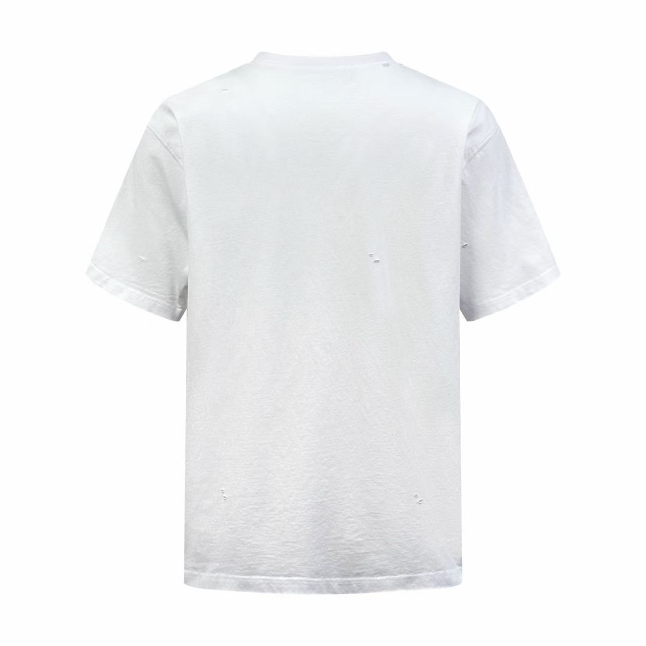 Acne Studios Distressed Logo T-shirt - DesignerGu