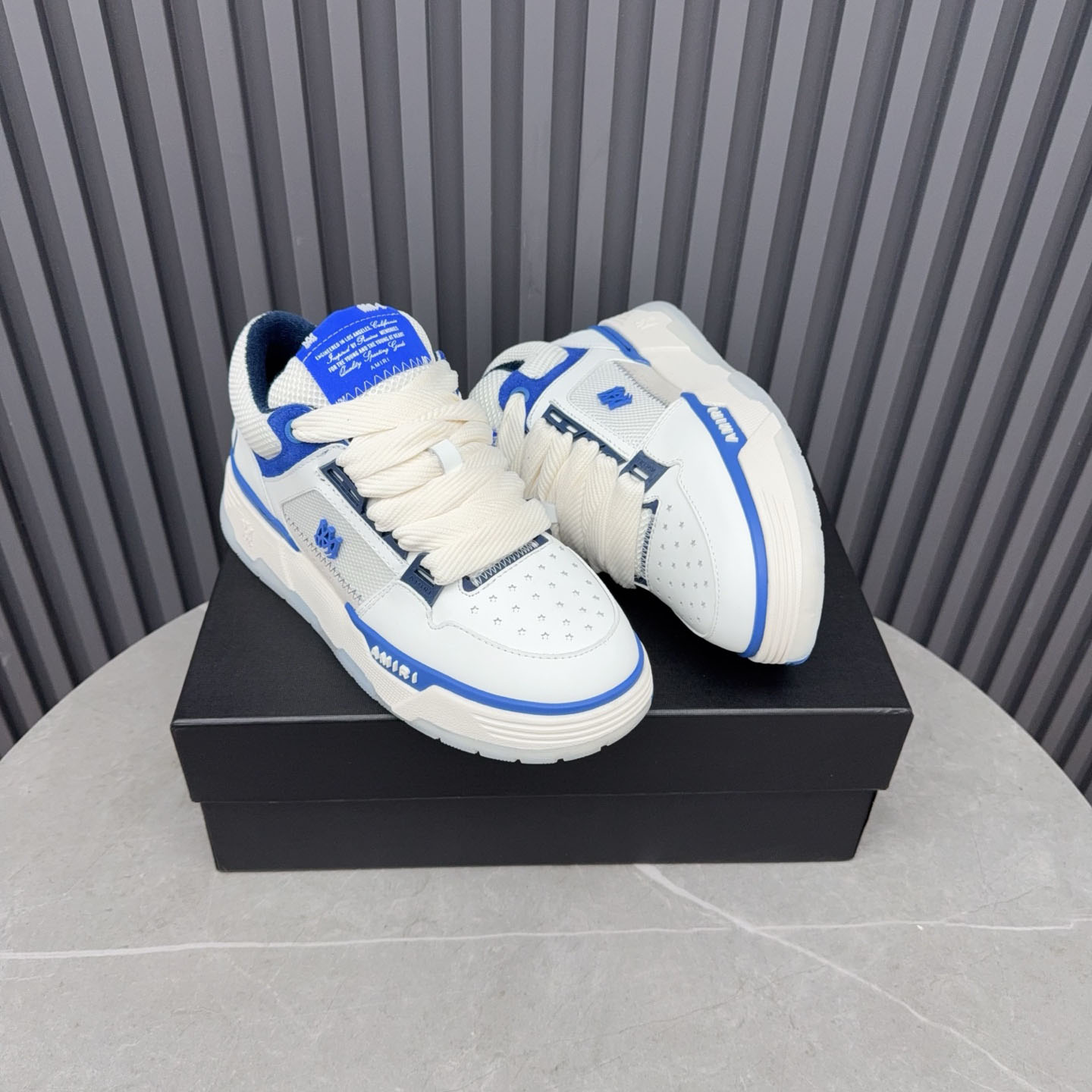 Amiri MA-1 'White Navy' - DesignerGu