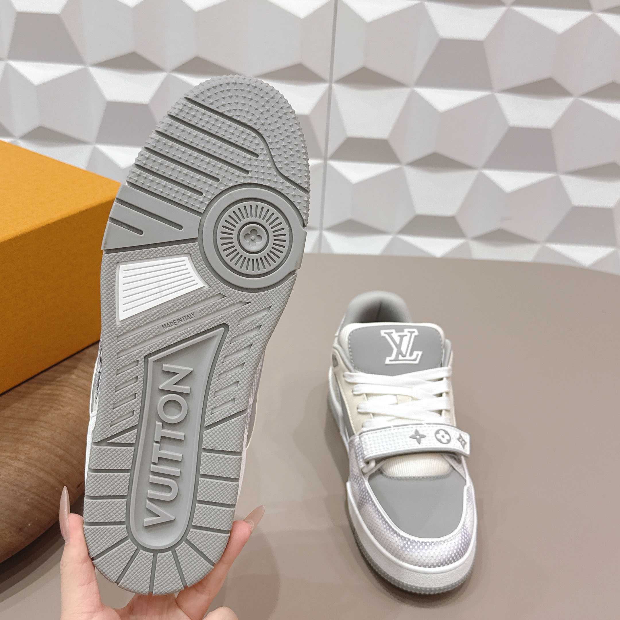 Louis Vuitton LV Trainer Sneaker - DesignerGu