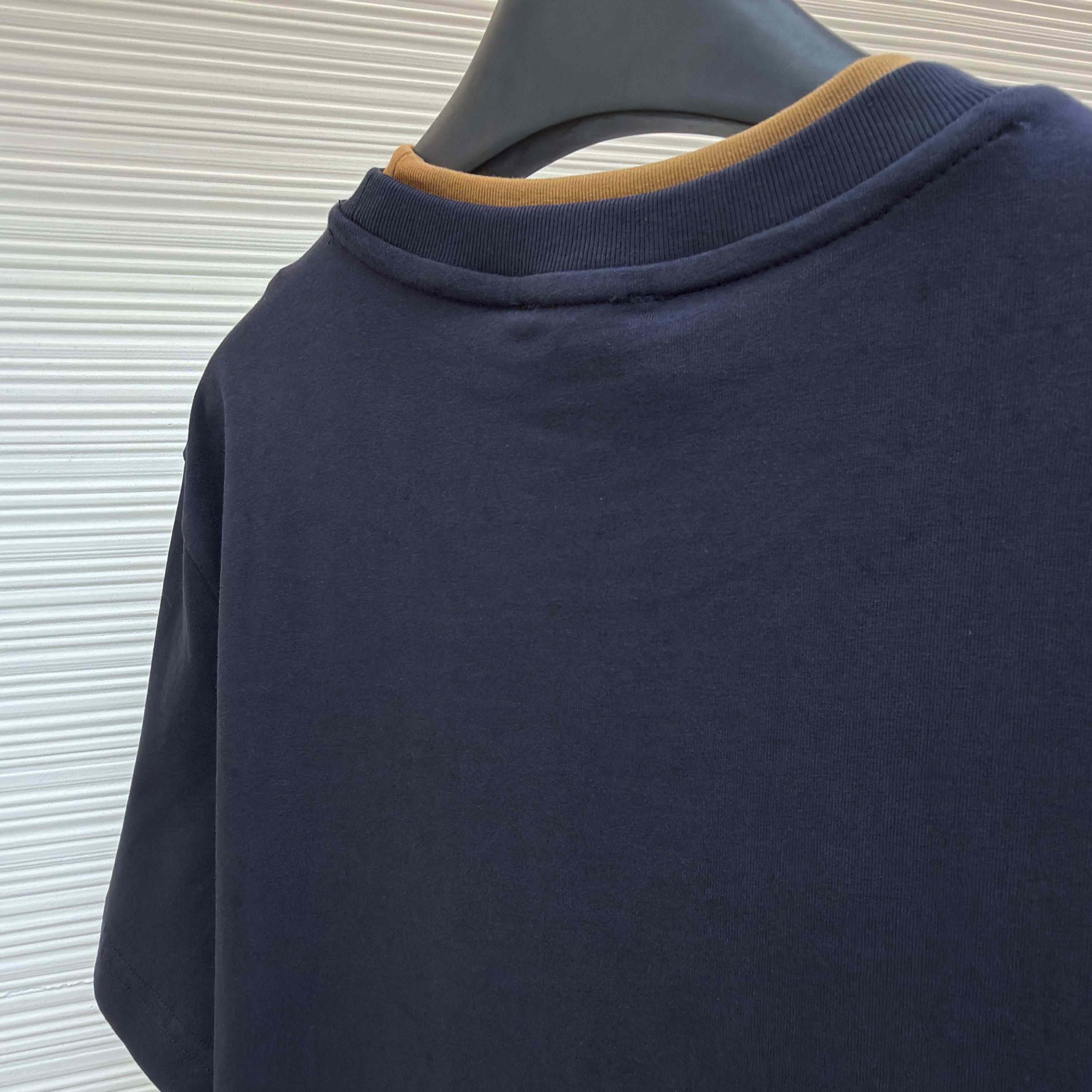 Moncler Embroidered Logo Cotton T-Shirt - DesignerGu