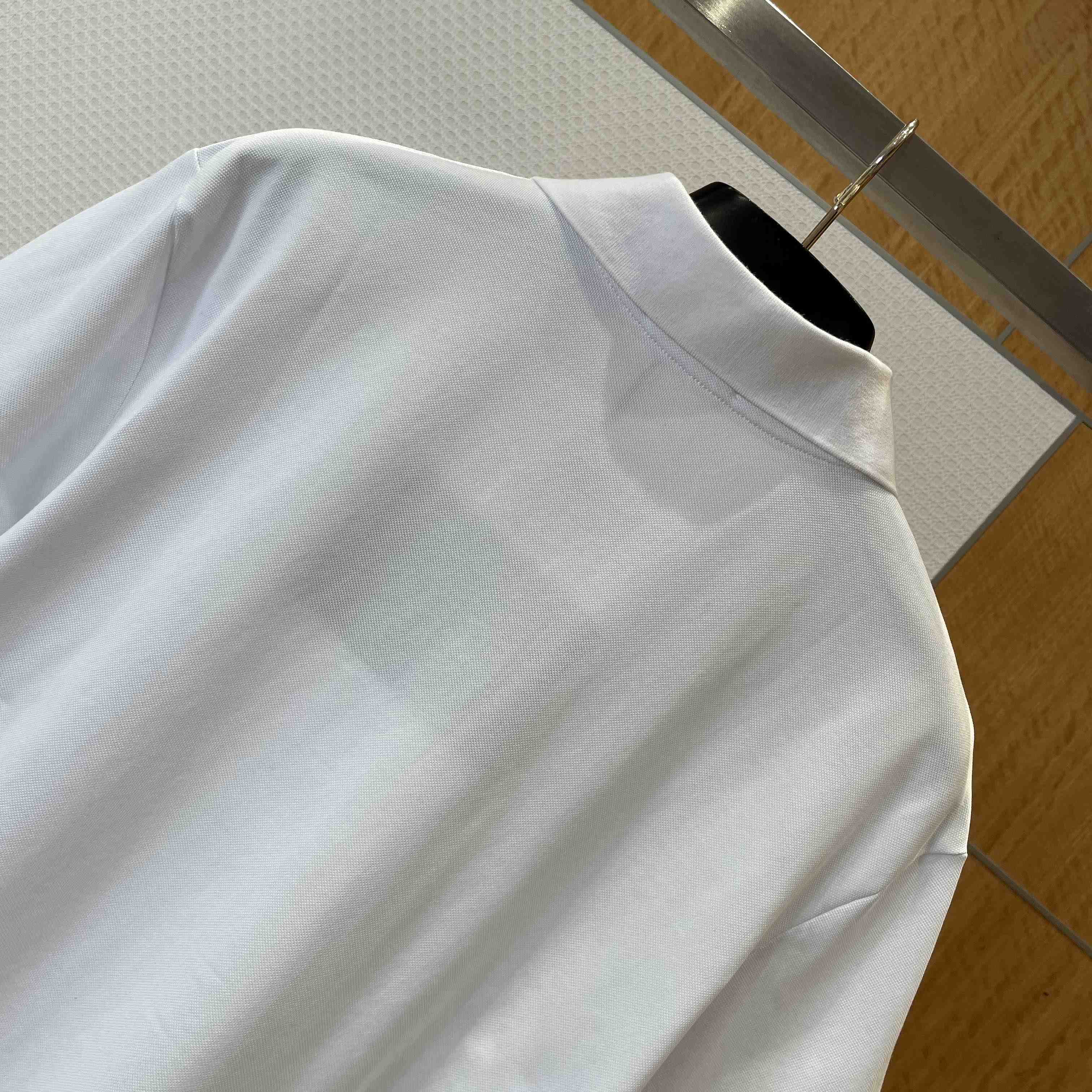 Prada Piqué Polo Shirt - DesignerGu