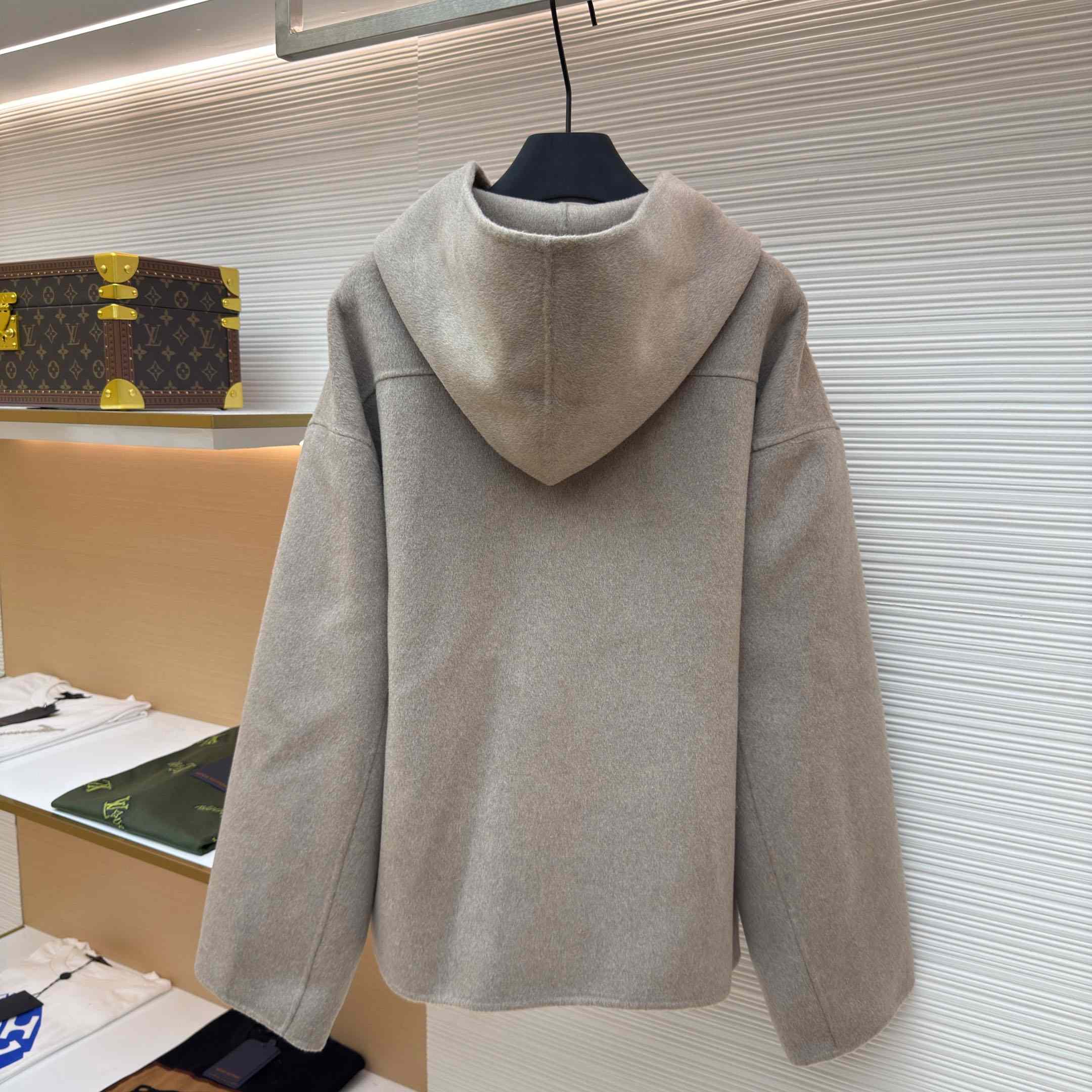 Acne Studios Cashmere Jacket With Hood - DesignerGu