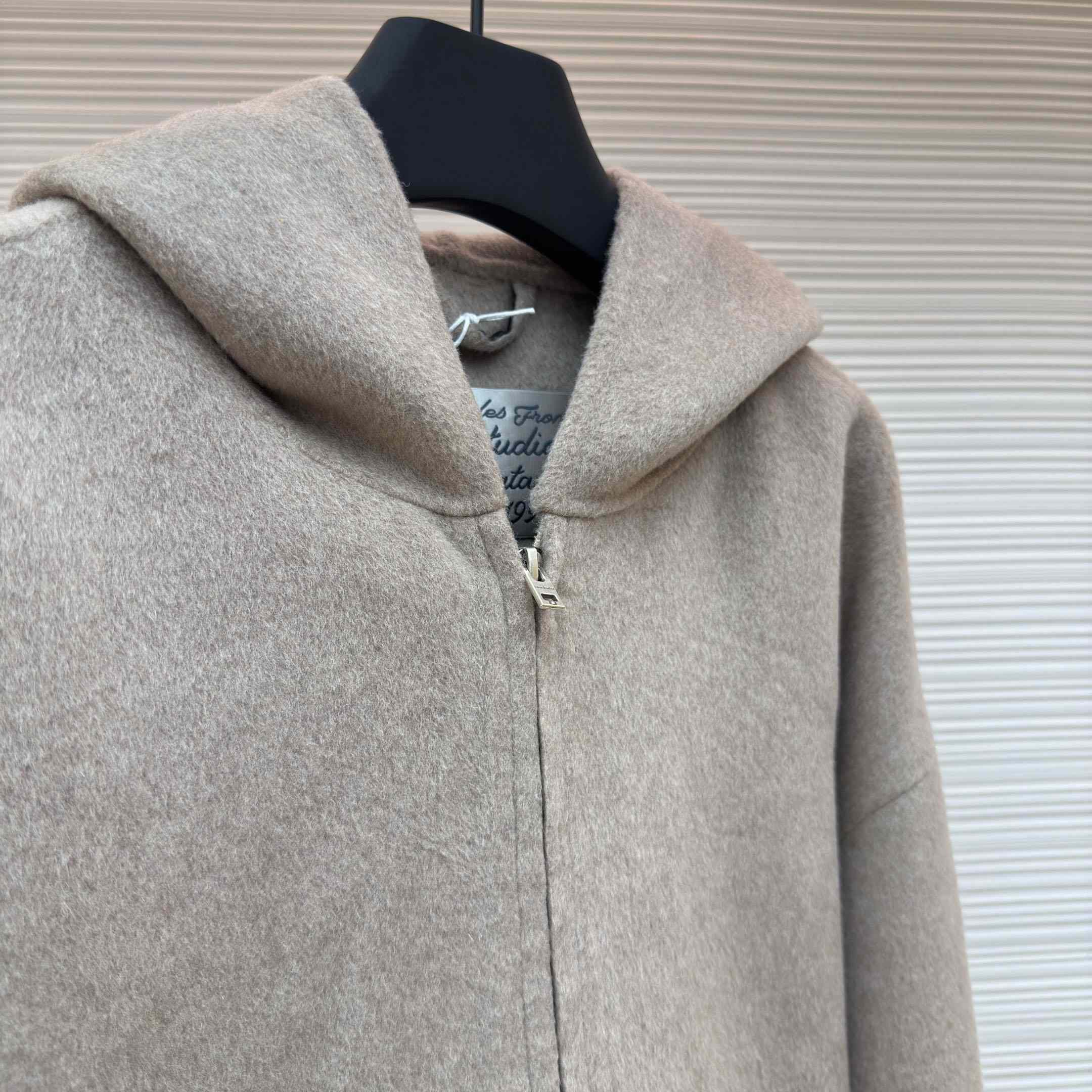 Acne Studios Cashmere Jacket With Hood - DesignerGu