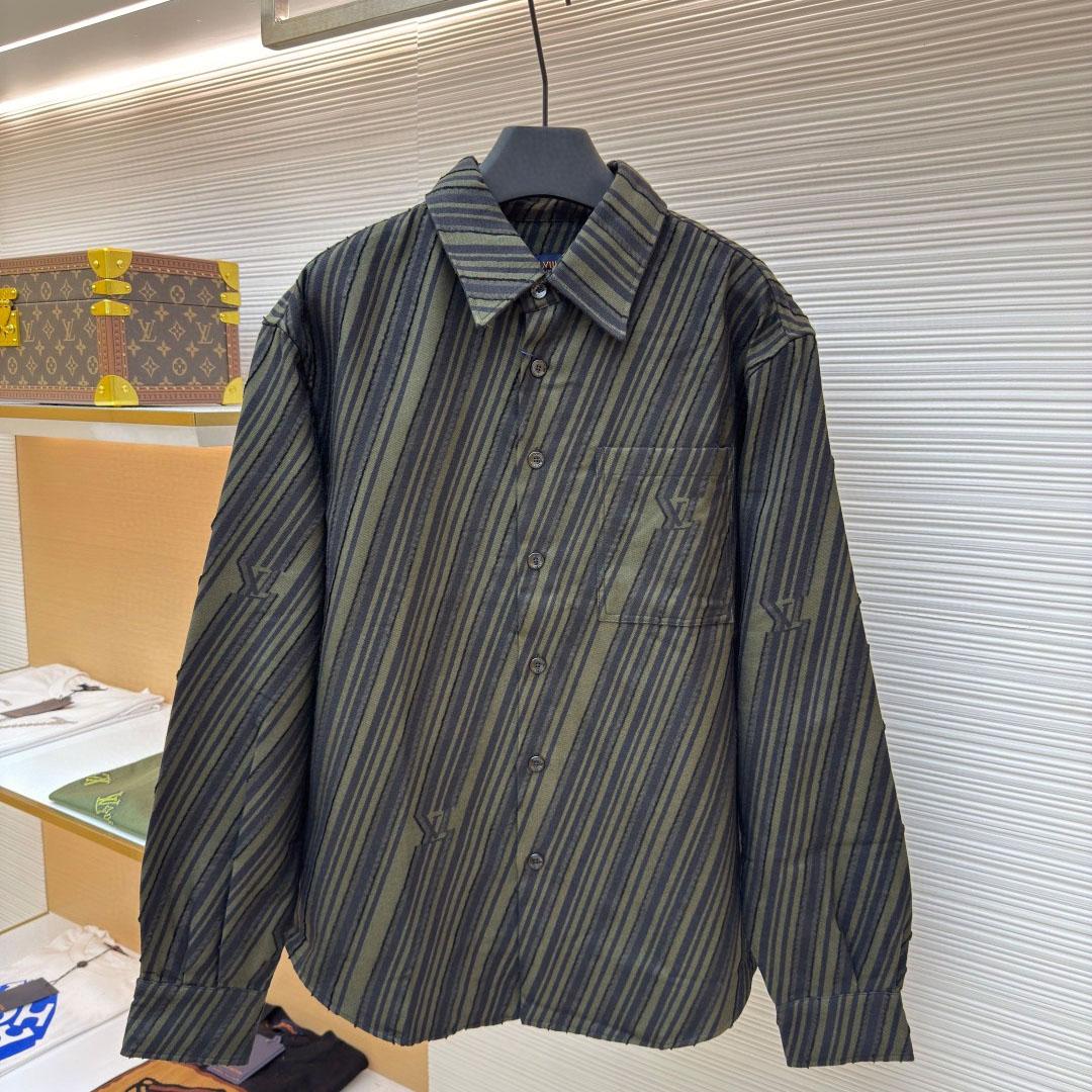 Louis Vuitton Cotton Jacquard Shirt - DesignerGu