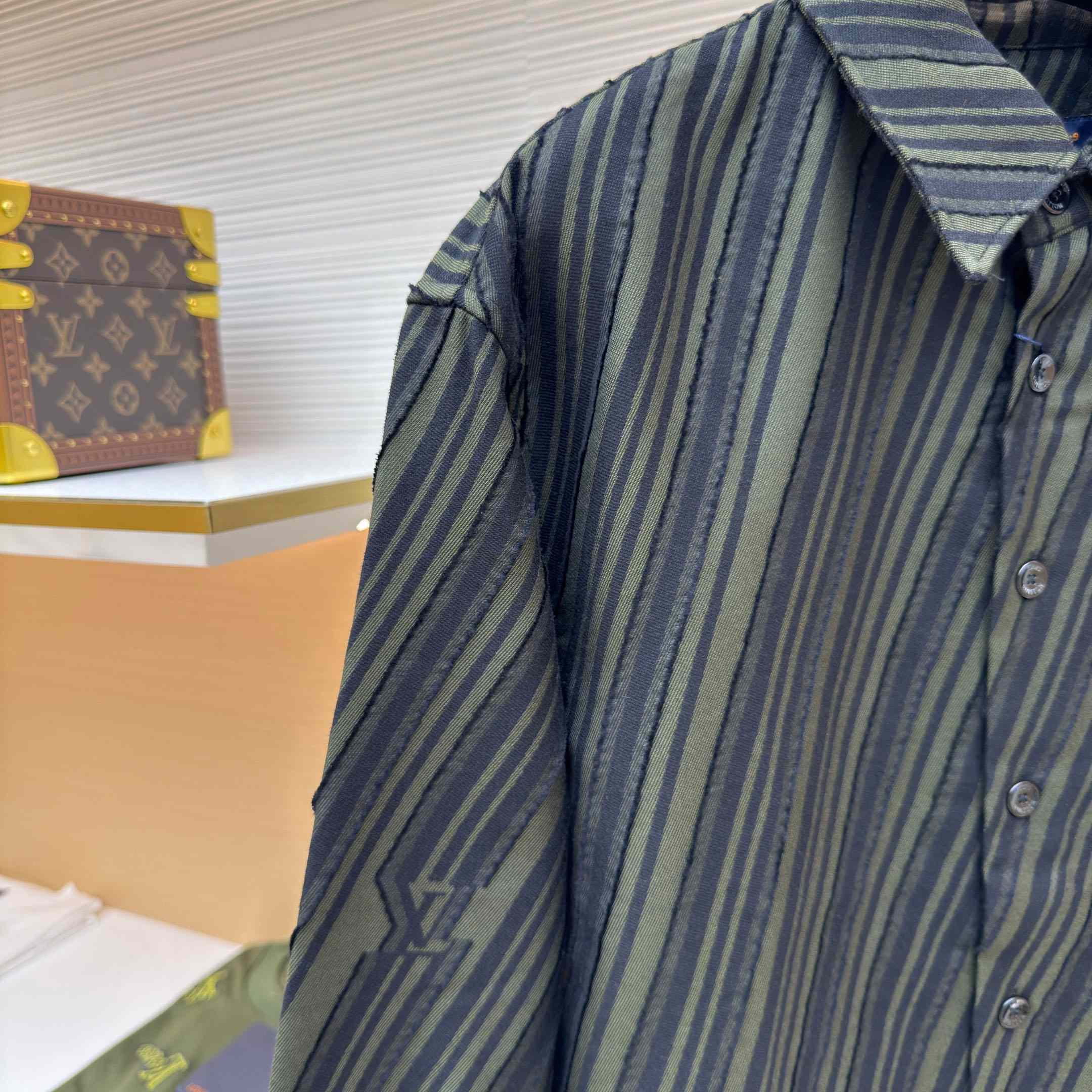 Louis Vuitton Cotton Jacquard Shirt - DesignerGu