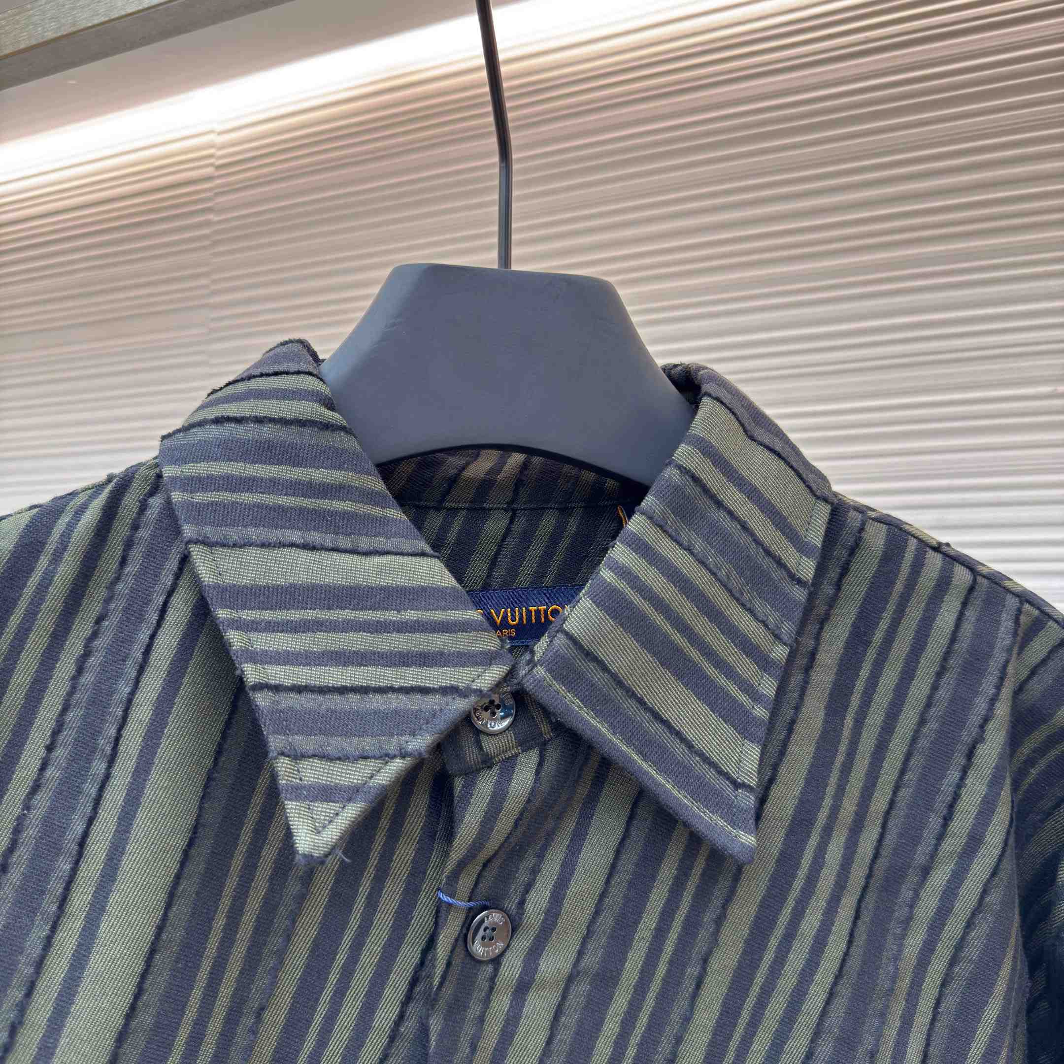 Louis Vuitton Cotton Jacquard Shirt - DesignerGu