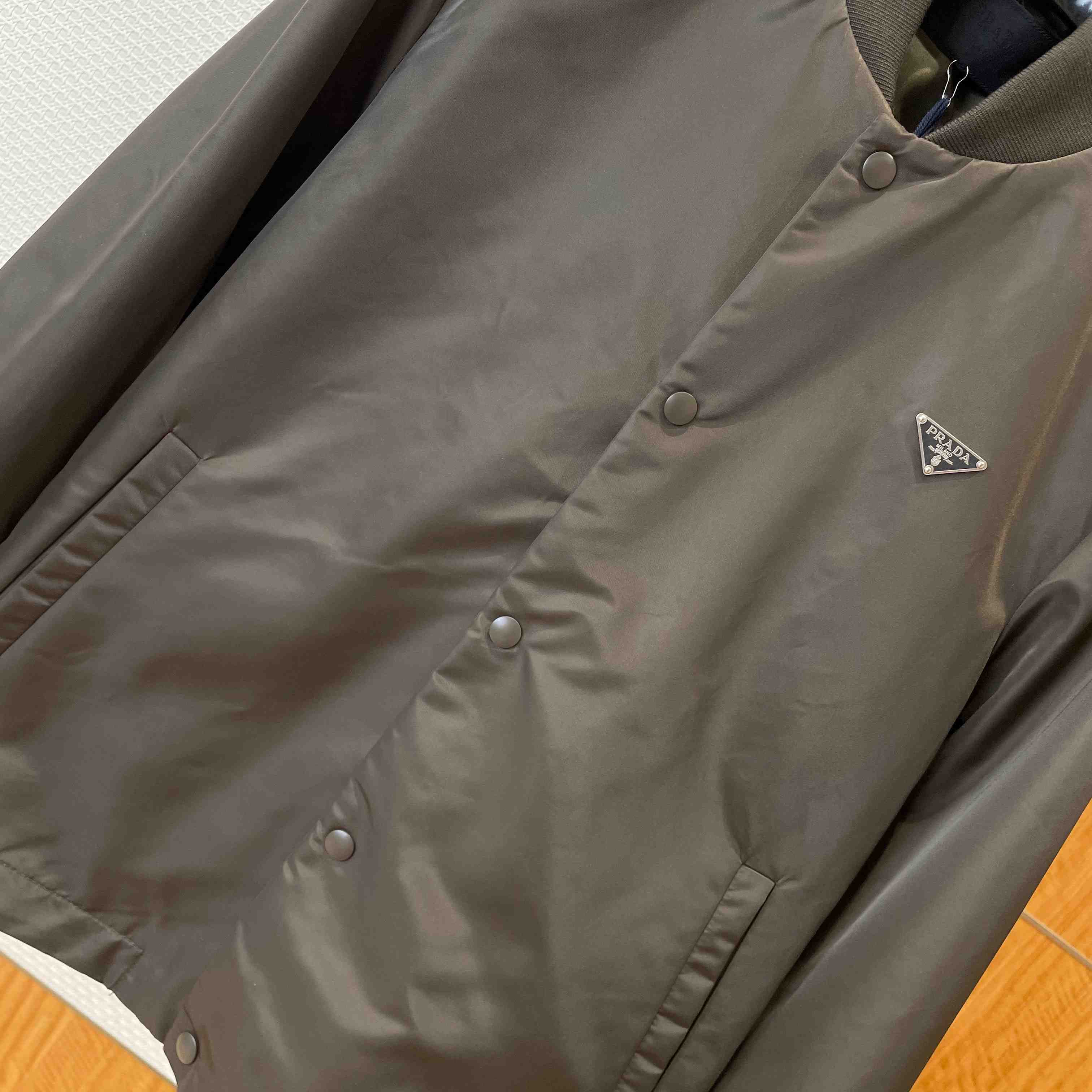 Prada Re-Nylon Bomber Jacket - DesignerGu