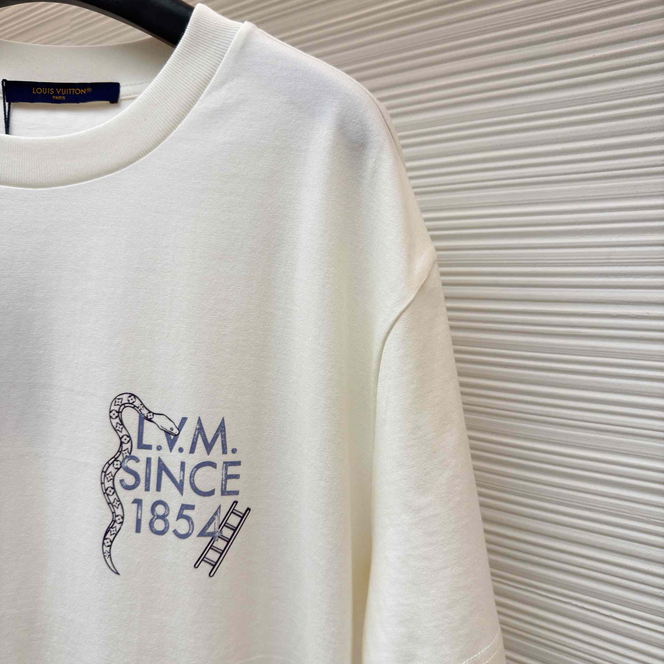 Louis Vuitton Printed T-Shirt 1AJUD5 - DesignerGu