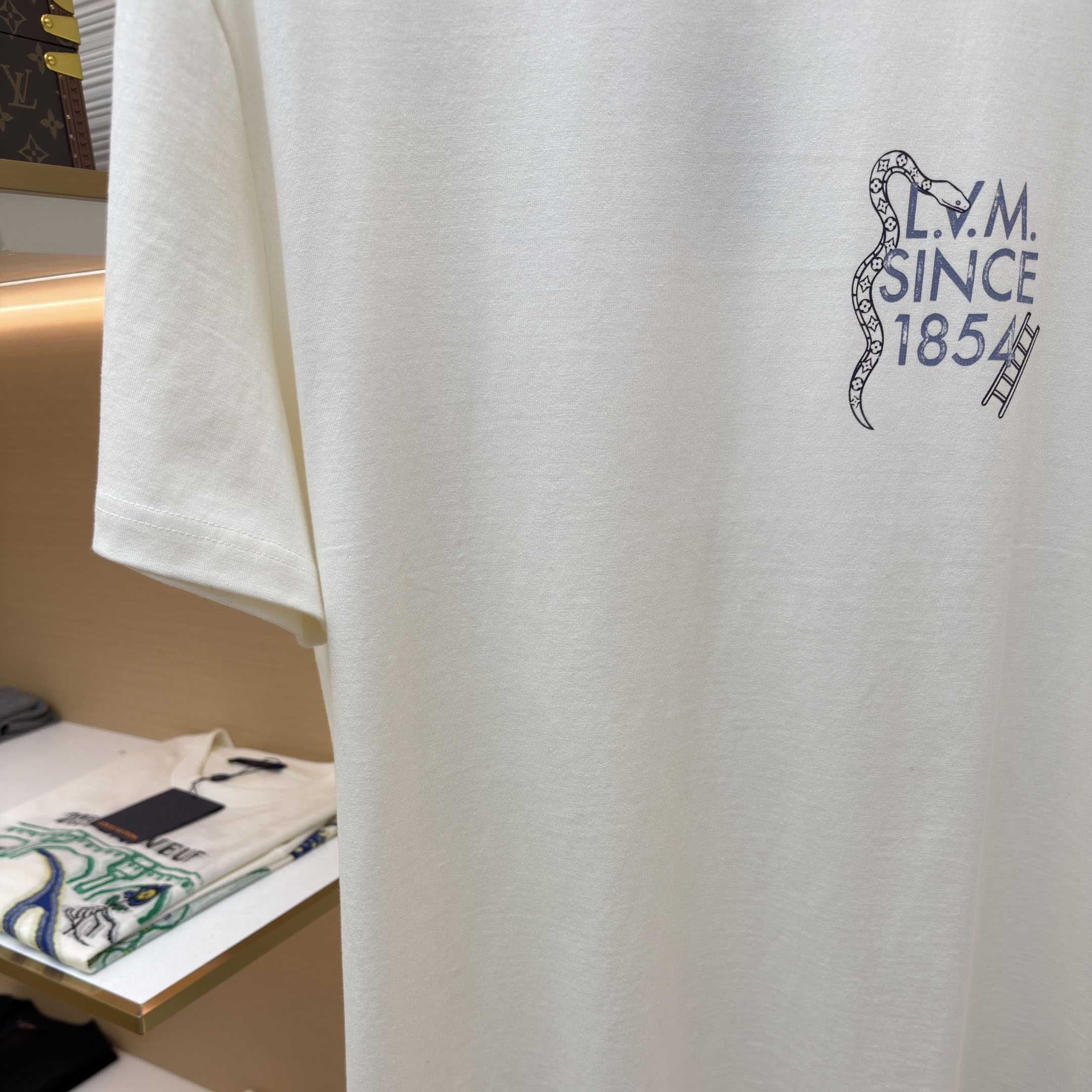 Louis Vuitton Printed T-Shirt 1AJUD5 - DesignerGu