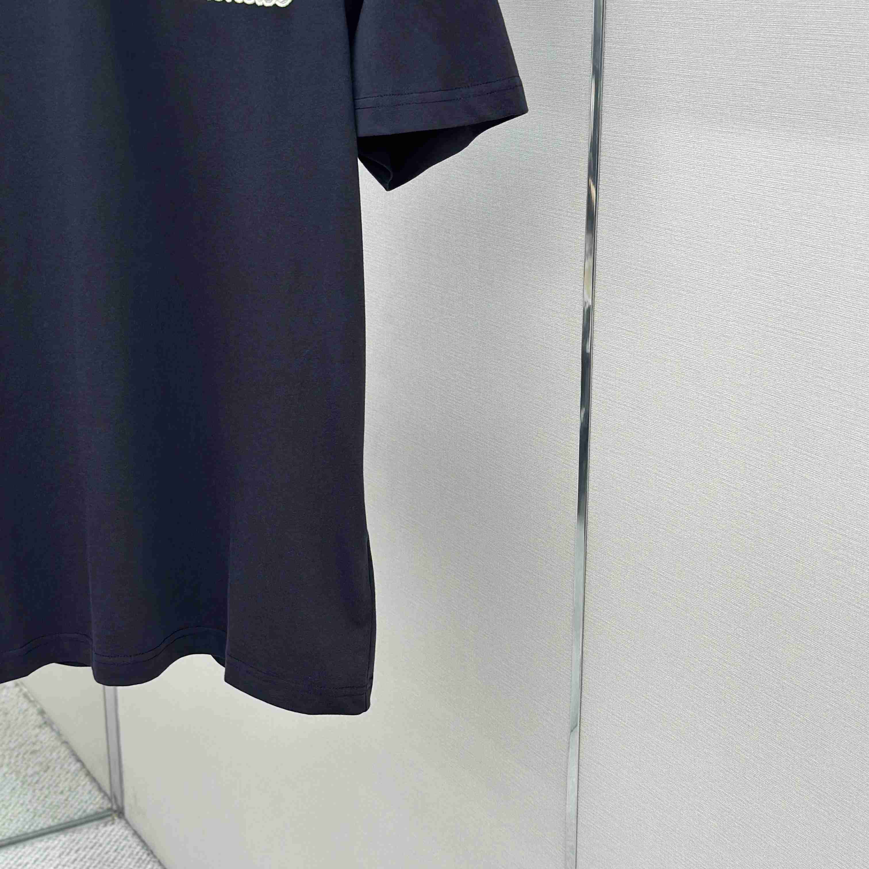 Moncler Embroidered Logo Cotton T-Shirt - DesignerGu