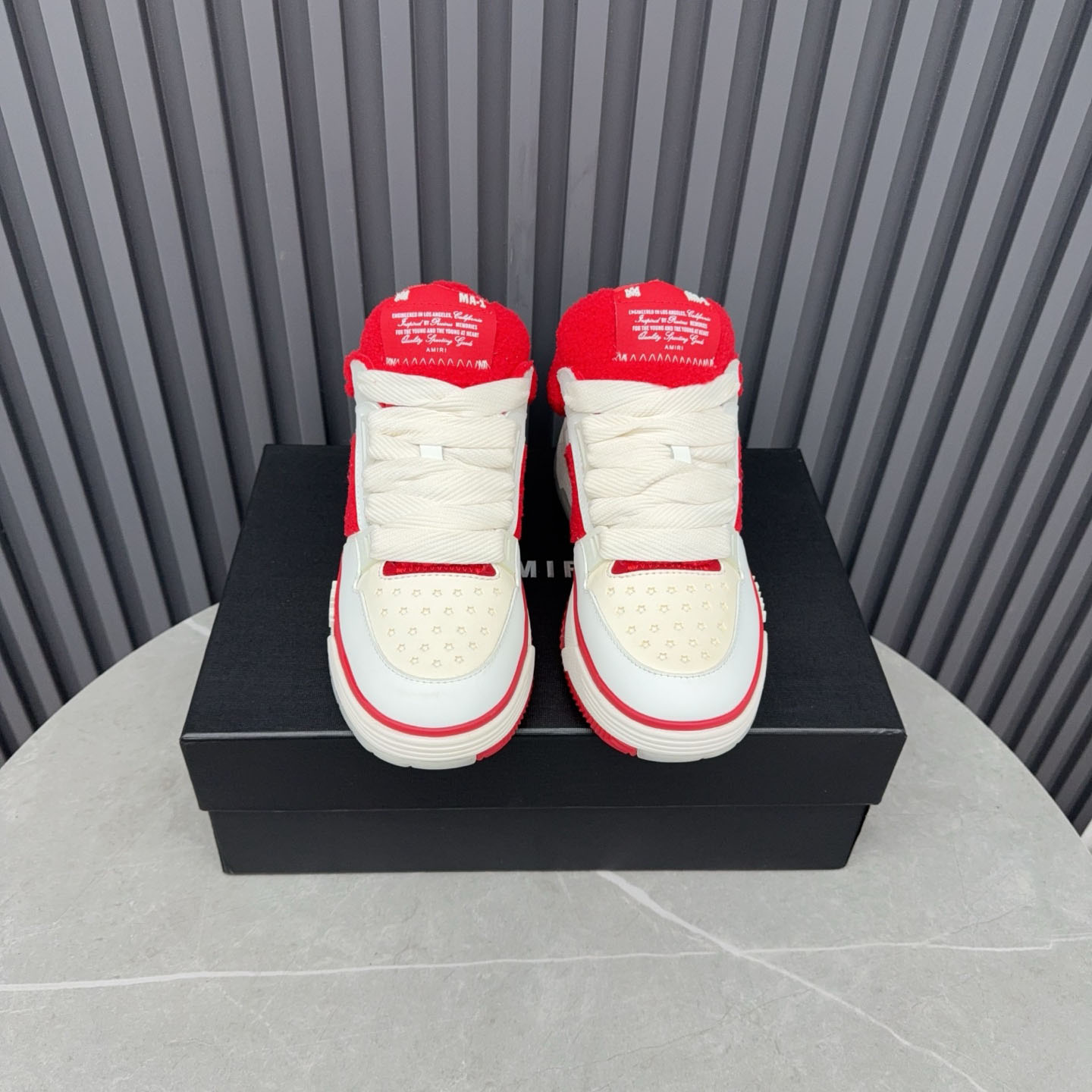 Amiri Varsity MA-1 'Varsity - Red' - DesignerGu