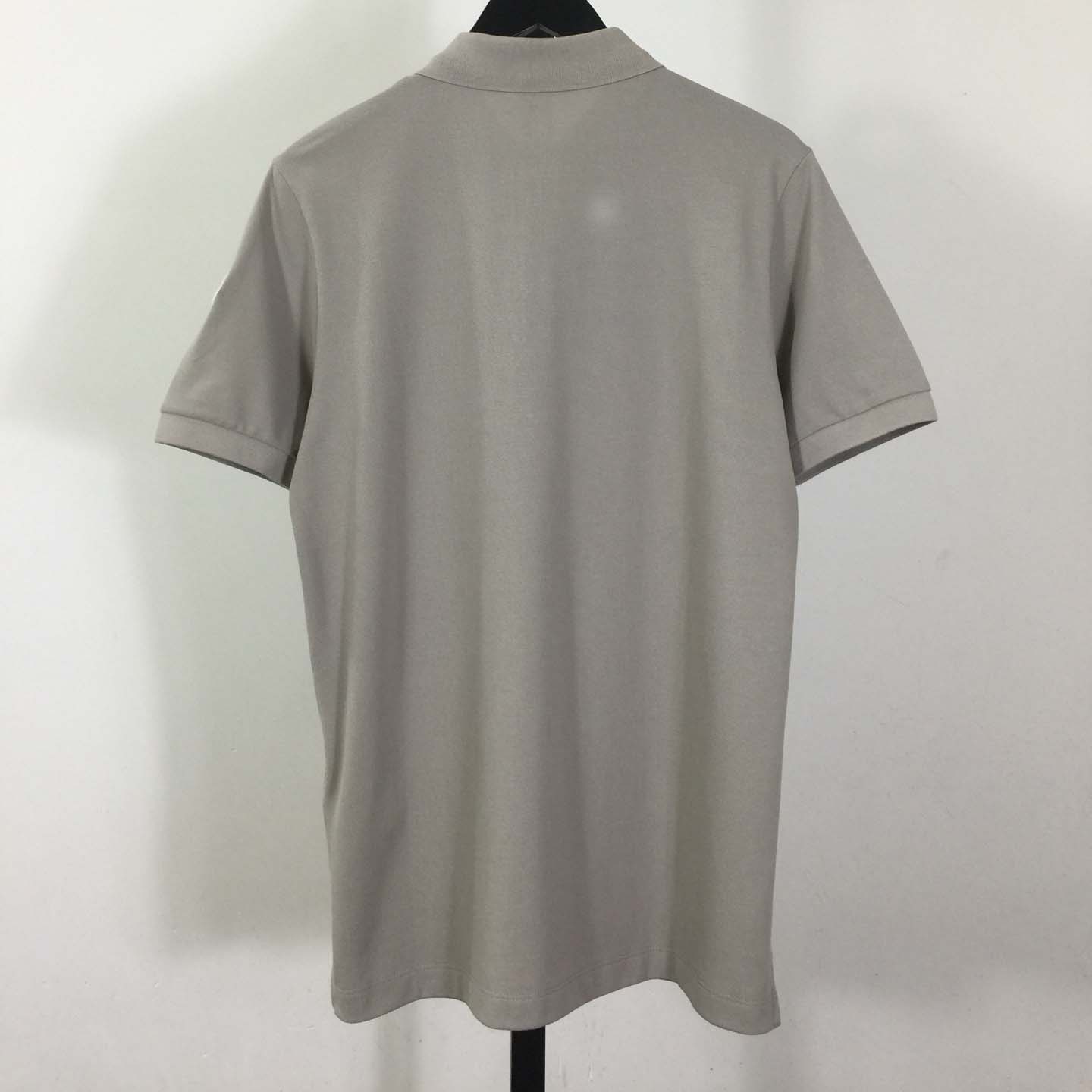 Moncler Monogram Cotton Piquet Polo Shirt - DesignerGu