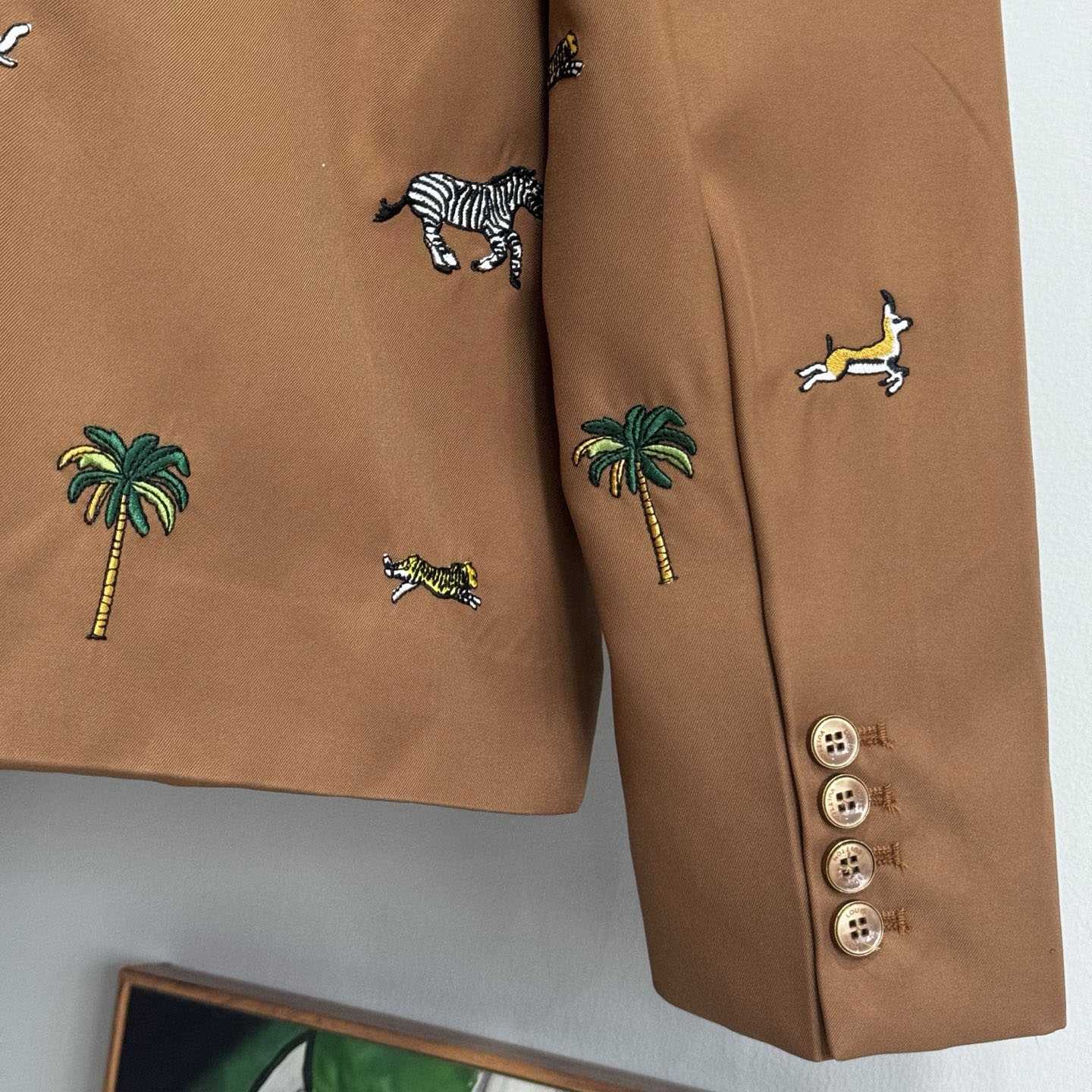 Louis Vuitton LV x The Darjeeling Limited Single-Breasted Jacket   1AJVIU - DesignerGu