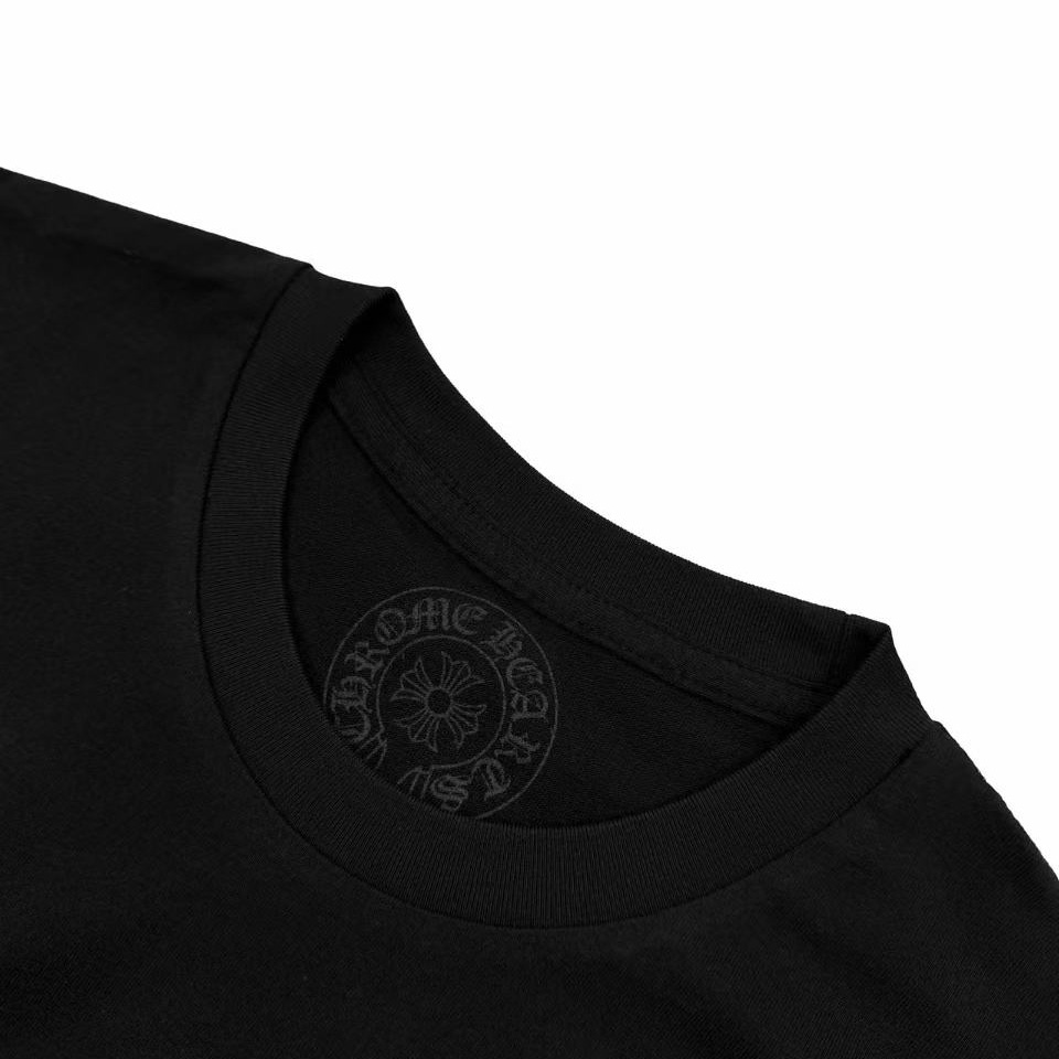 Chrome Hearts Las Vegas Exclusive Horseshoe Logo Pocket T-Shirt 'Black' - DesignerGu