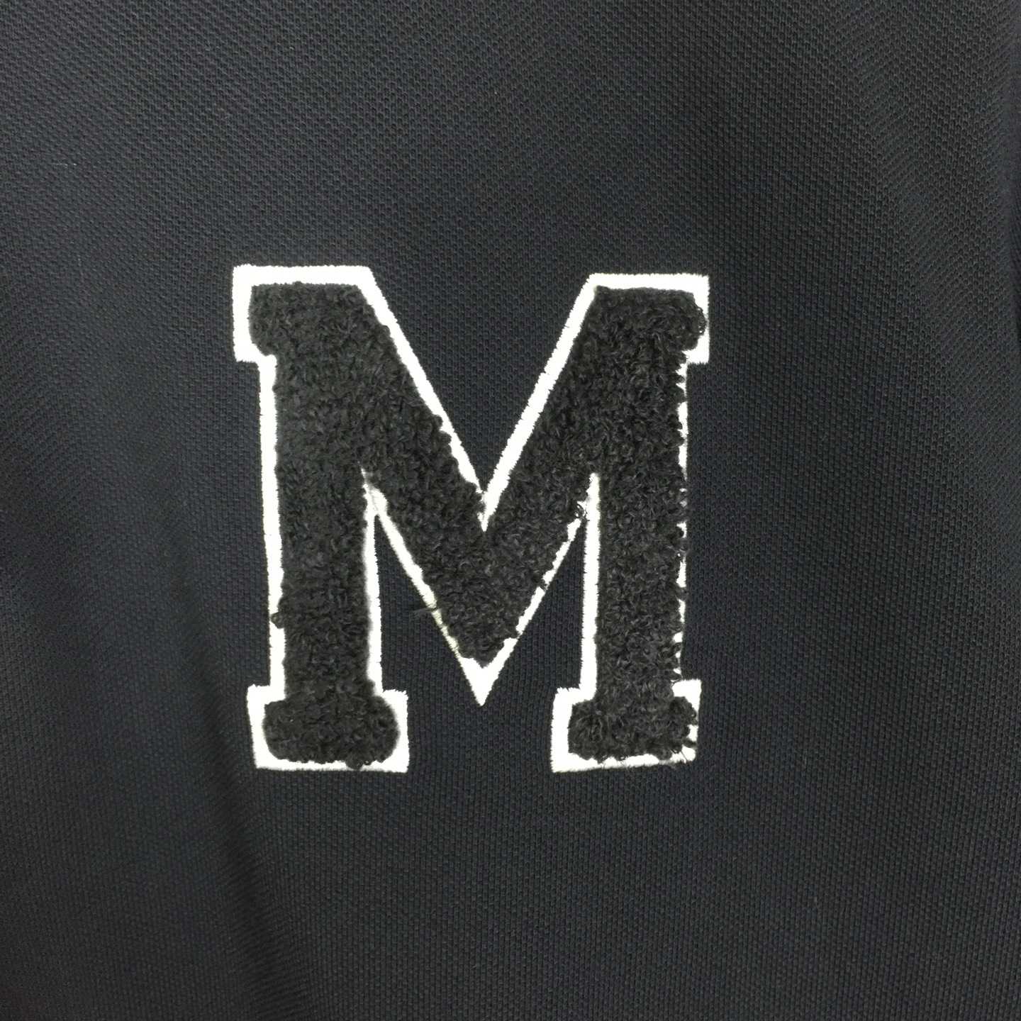 Moncler Monogram Cotton Piquet Polo Shirt - DesignerGu