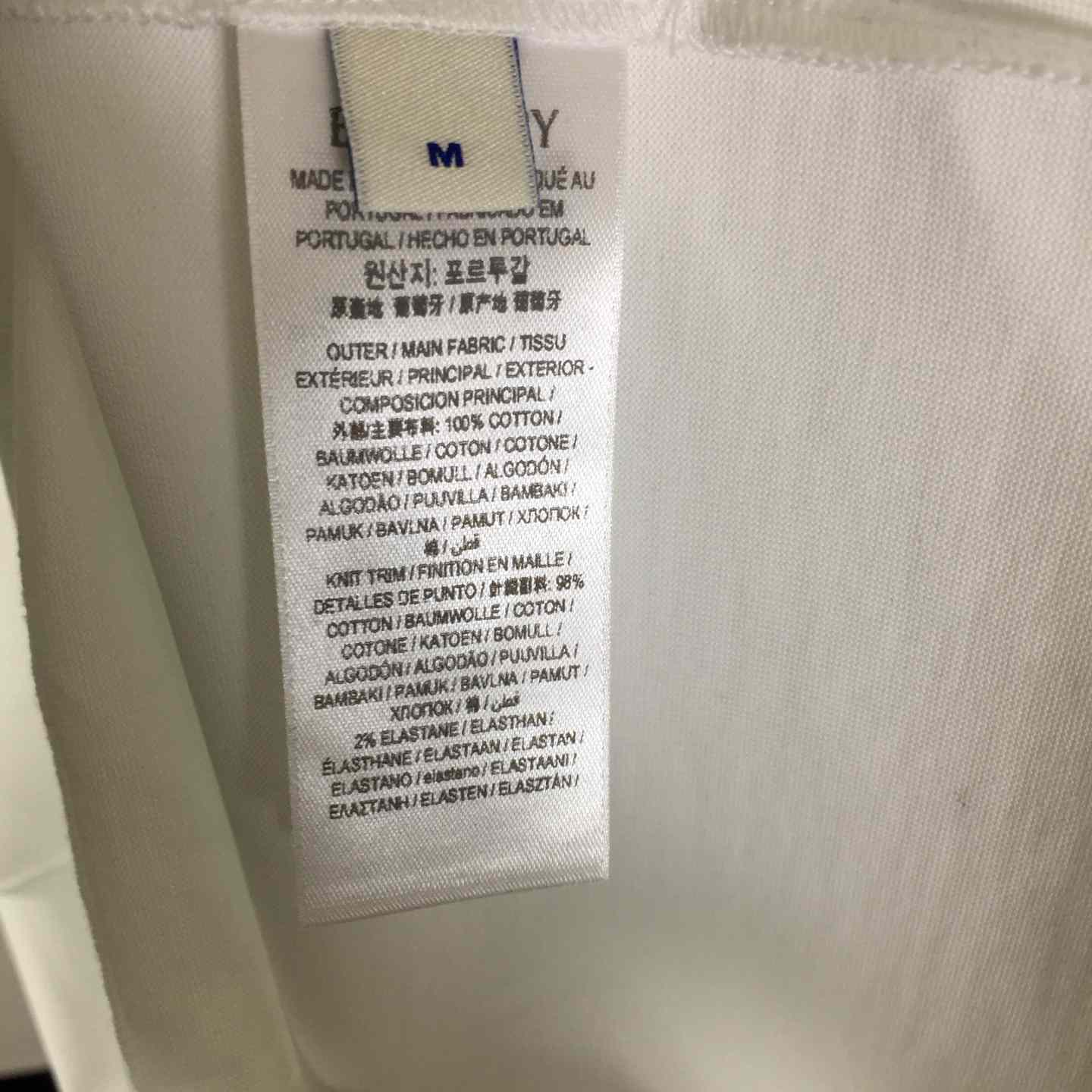 Burberry Vintage Check Sleeve Oversized T-Shirt 'White' - DesignerGu