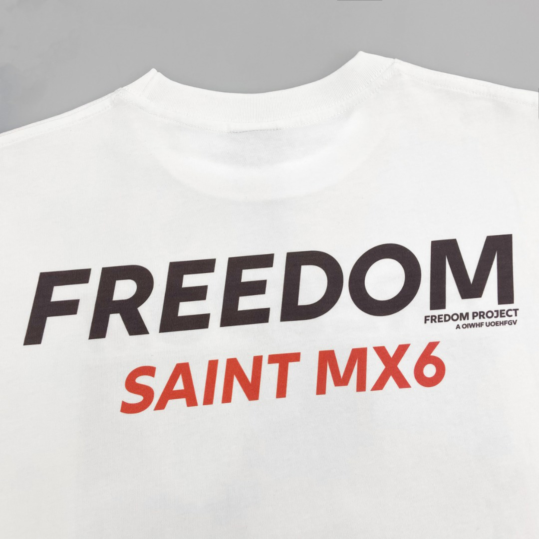 Saint Michael  Freedom Astro Short Sleeve Tee Shirt  - DesignerGu