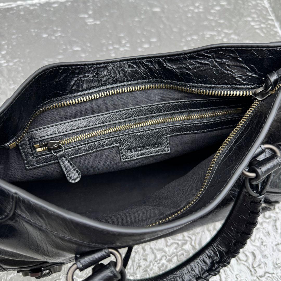 Balenciaga Le City Bag Small In Black - DesignerGu