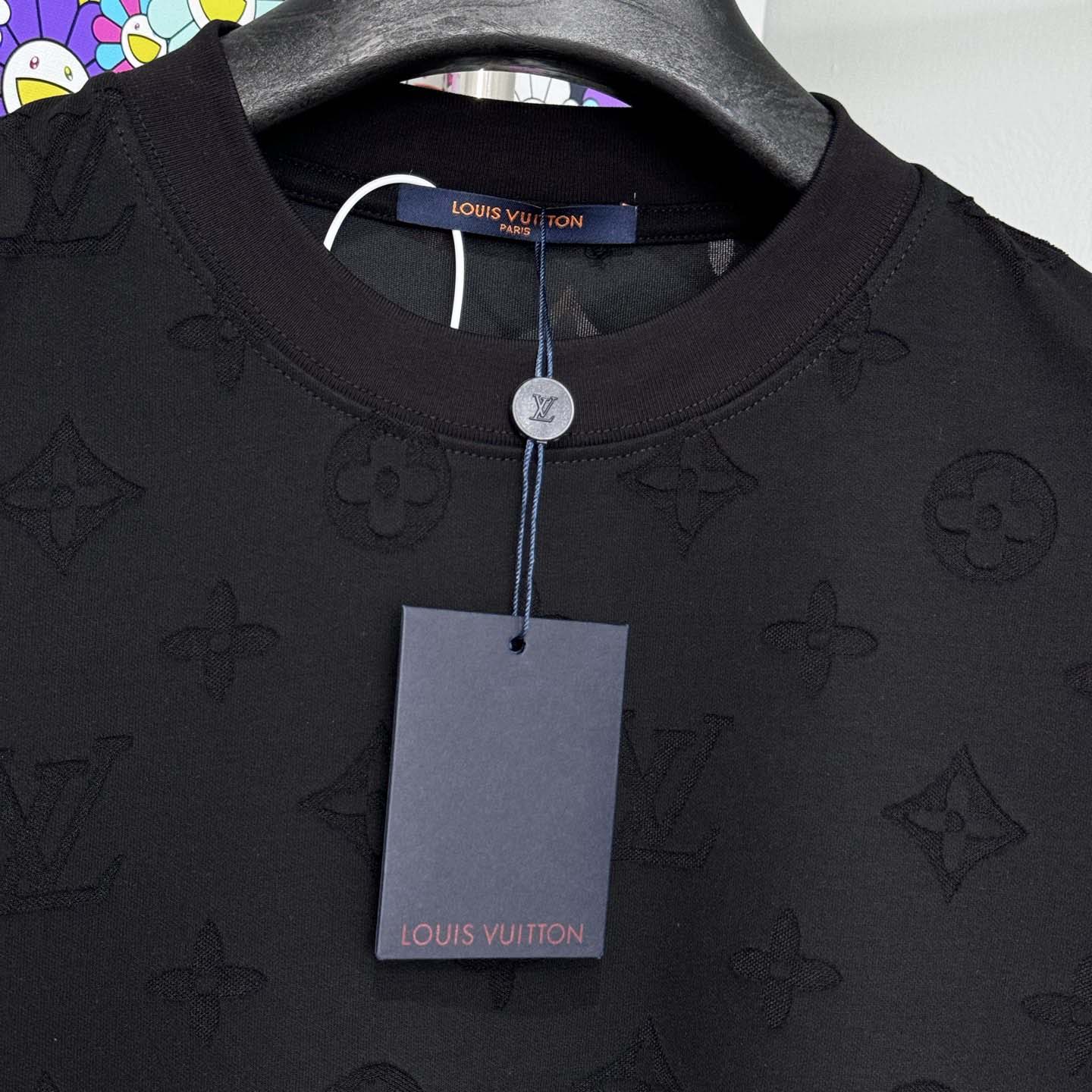 Louis Vuitton Monogram Short-Sleeved Crewneck - DesignerGu