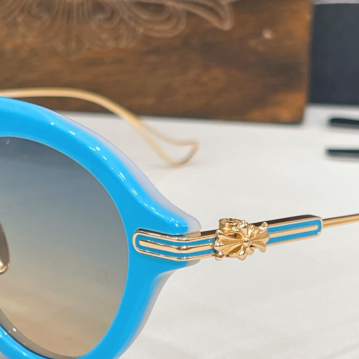 Chrome Hearts Honey Tunnel Sunglasses - DesignerGu