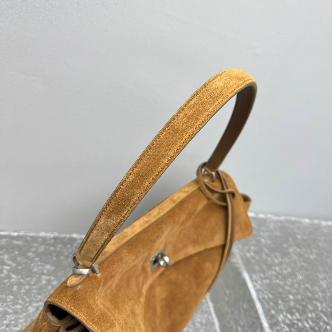Balenciaga  Rodeo Handbag Medium In Camel - DesignerGu