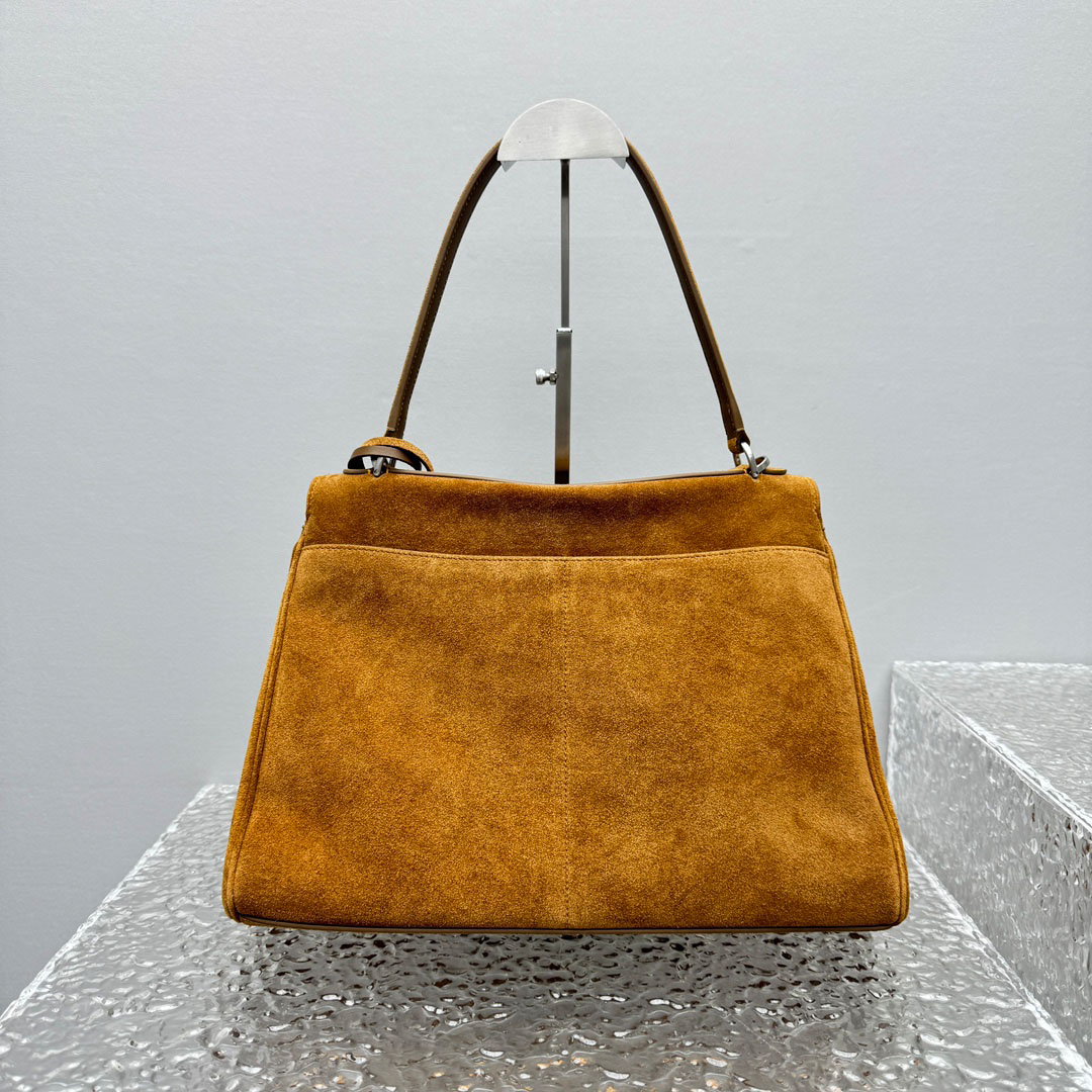 Balenciaga  Rodeo Handbag Medium In Camel - DesignerGu