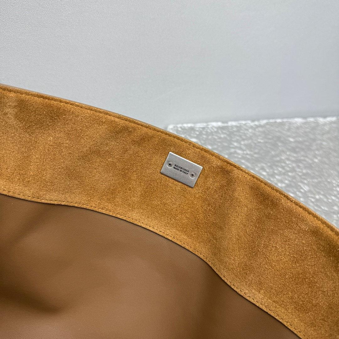 Balenciaga  Rodeo Handbag Medium In Camel - DesignerGu