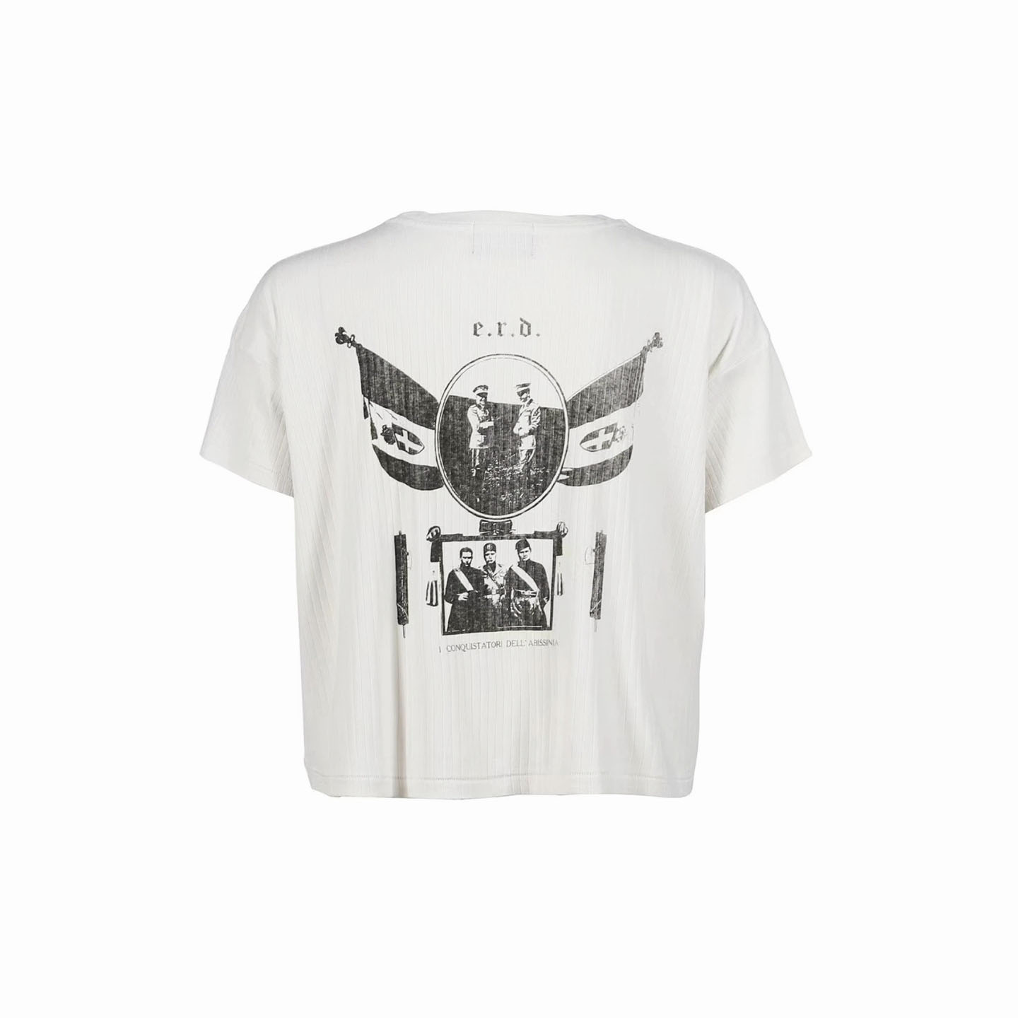 Enfants Riches Déprimés Tabac Rat Mesh Shirt 'Faded White' - DesignerGu