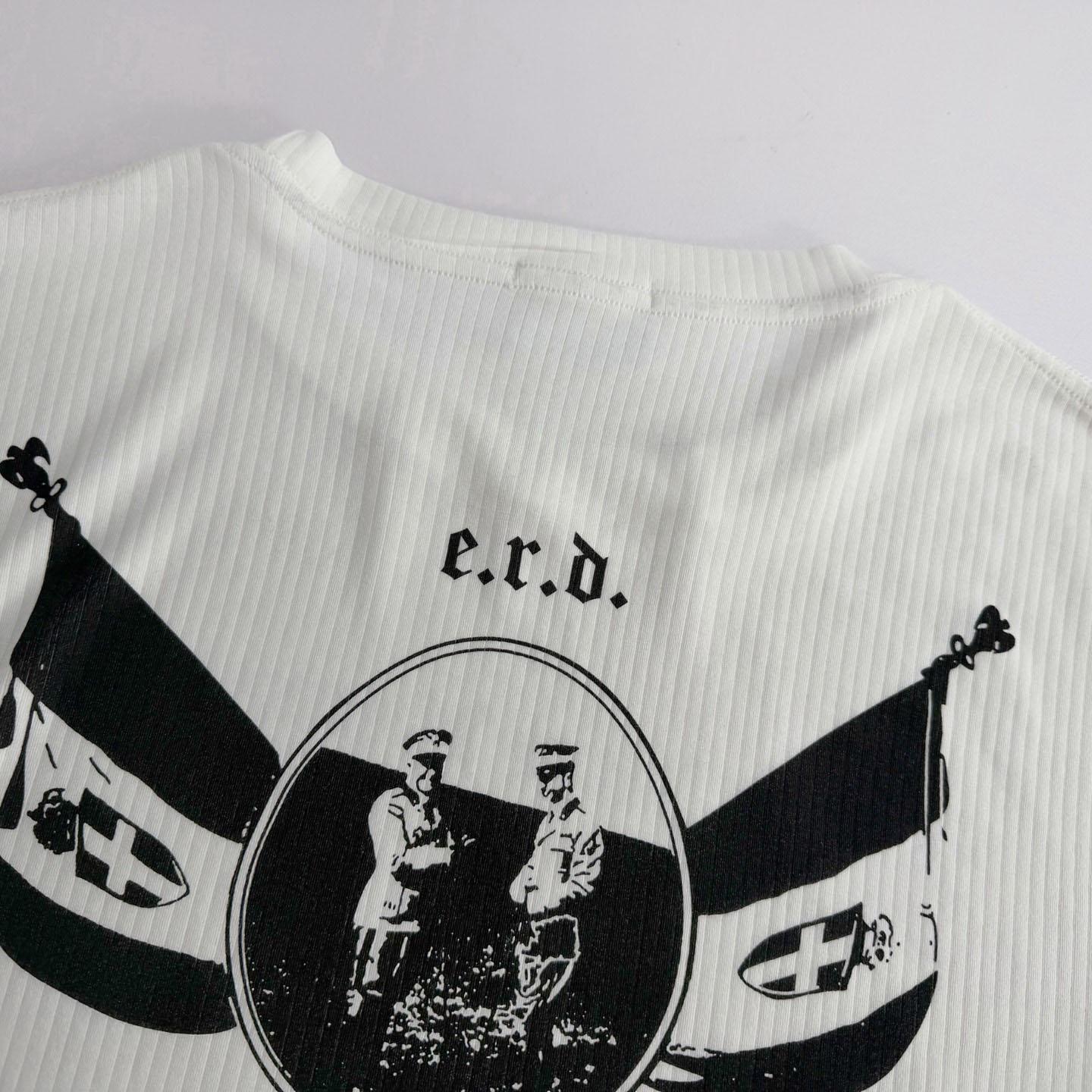 Enfants Riches Déprimés Tabac Rat Mesh Shirt 'Faded White' - DesignerGu