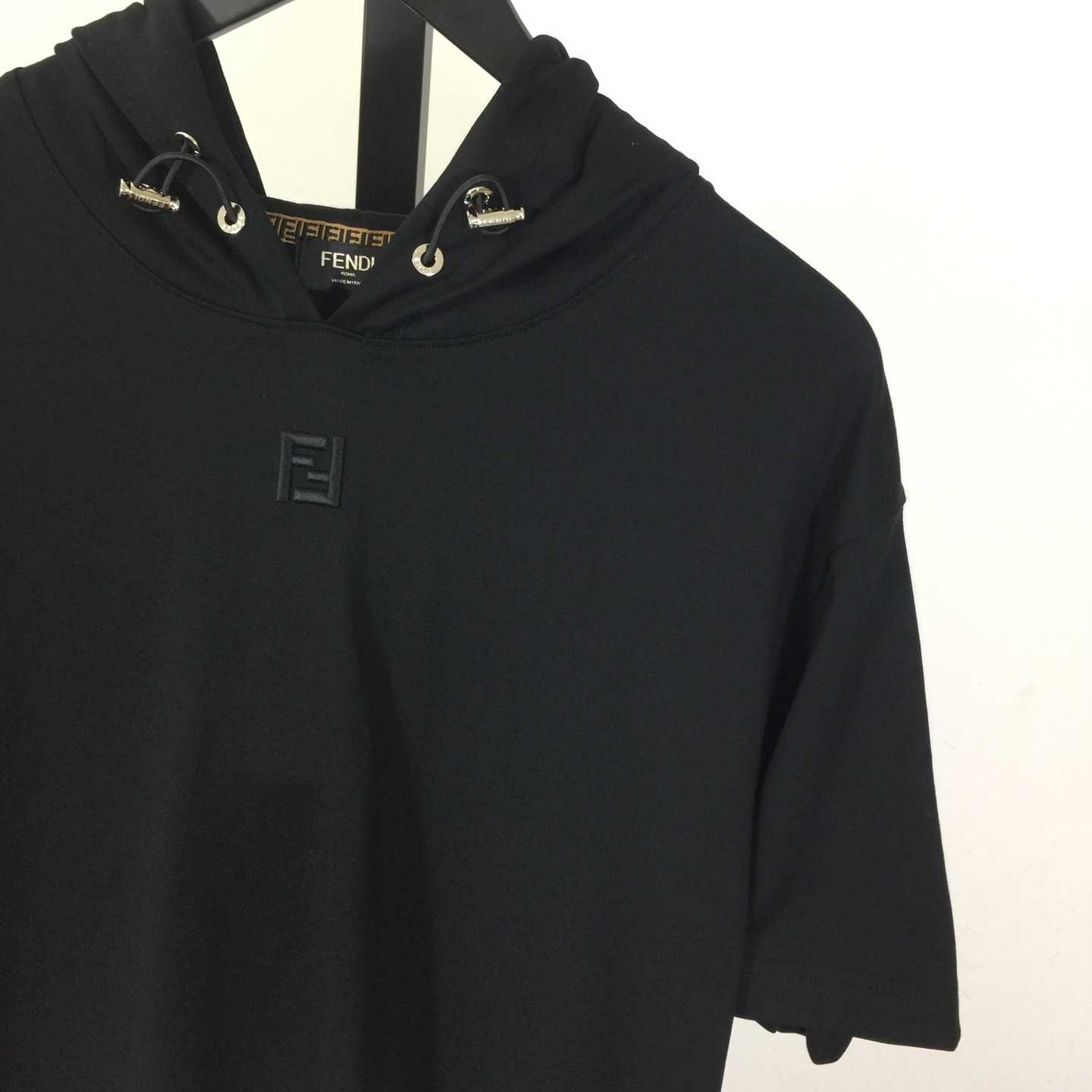 Fendi Hooded T-shirt - DesignerGu