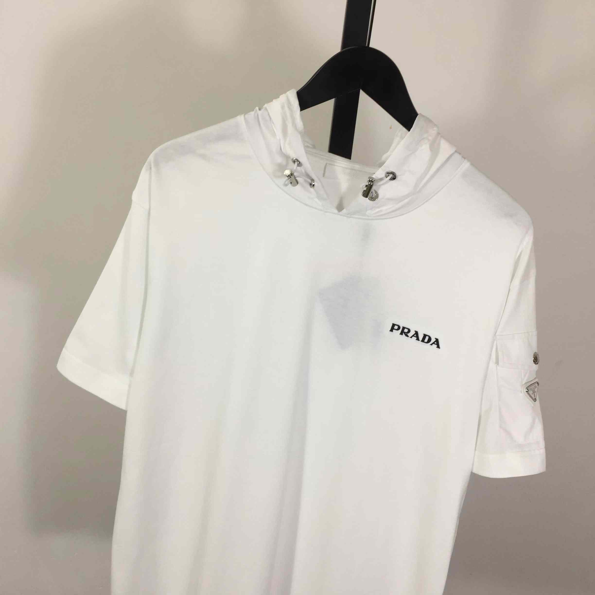 Prada Hooded T-shirt - DesignerGu