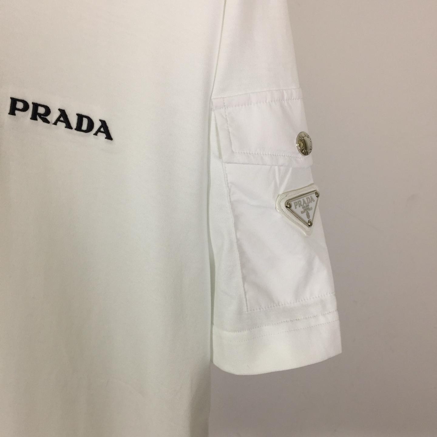 Prada Hooded T-shirt - DesignerGu