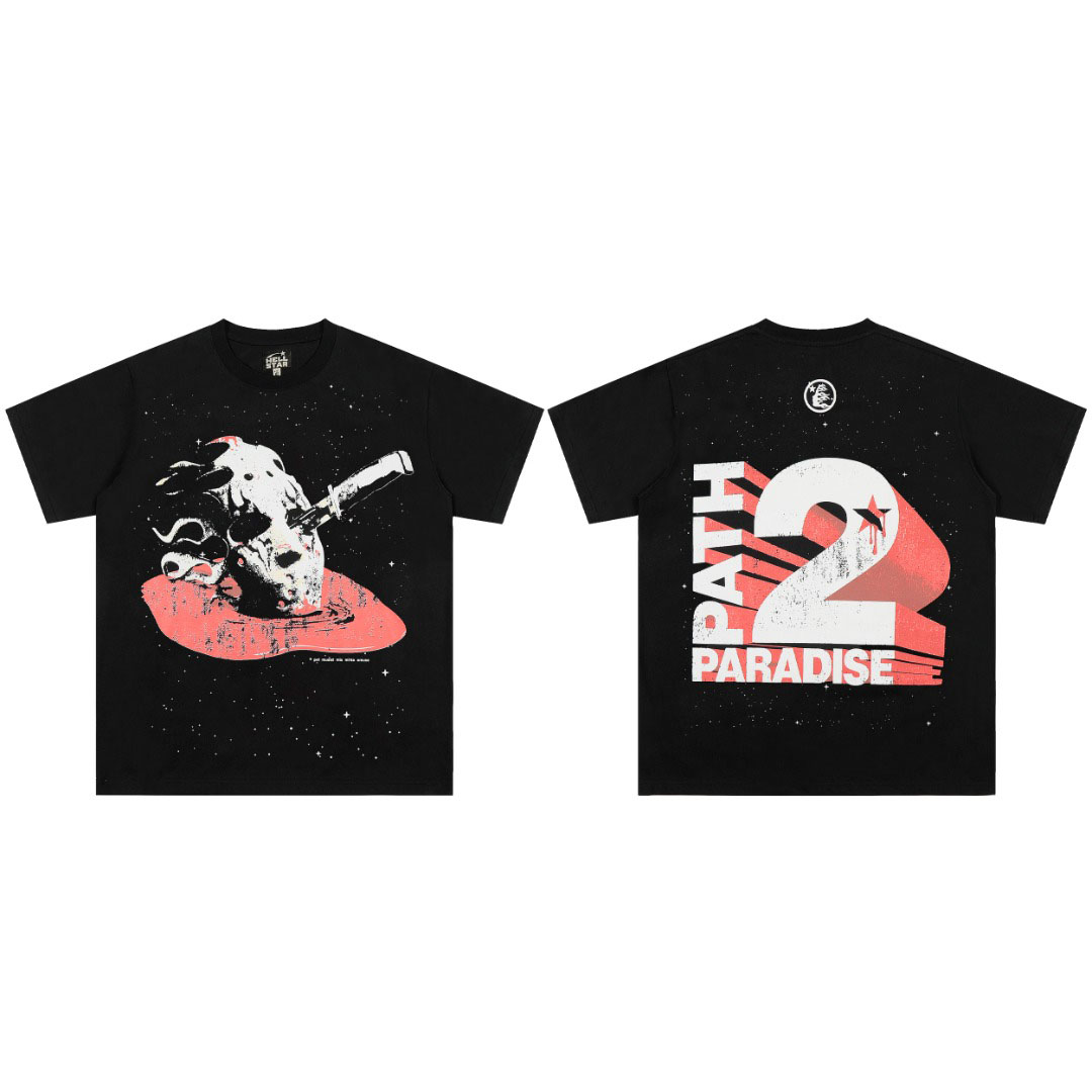 Hellstar Killer Mask T-Shirt 'Black' - DesignerGu