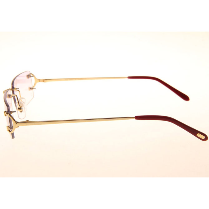 Cartier CT 4193830 Sunglasses In Gold Gradient Pink - DesignerGu