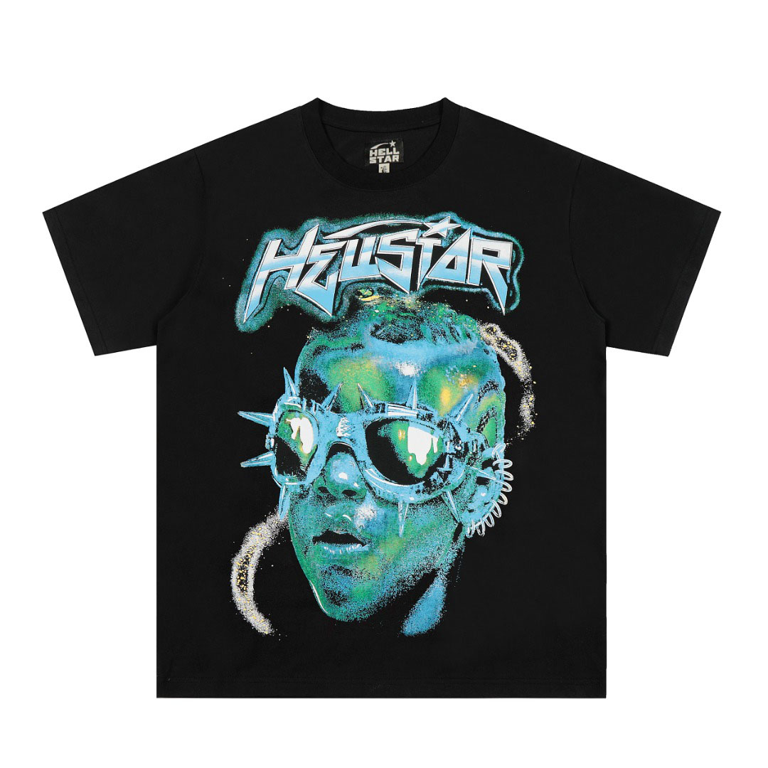 Hellstar The Future T-Shirt 'Black' - DesignerGu