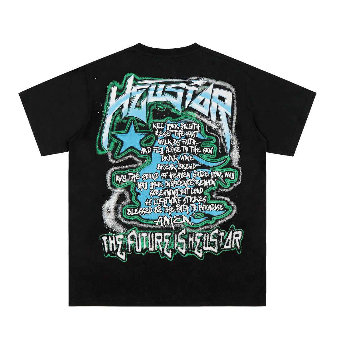 Hellstar The Future T-Shirt 'Black' - DesignerGu