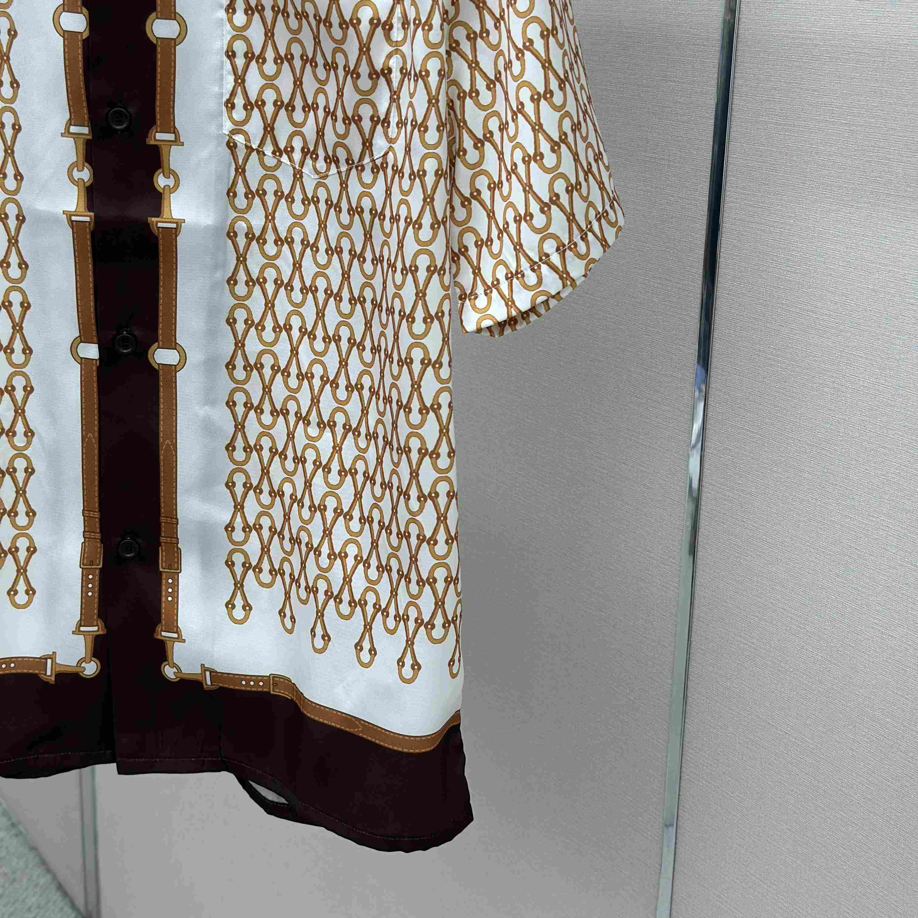 Gucci Printed Silk Twill Bowling Shirt - DesignerGu