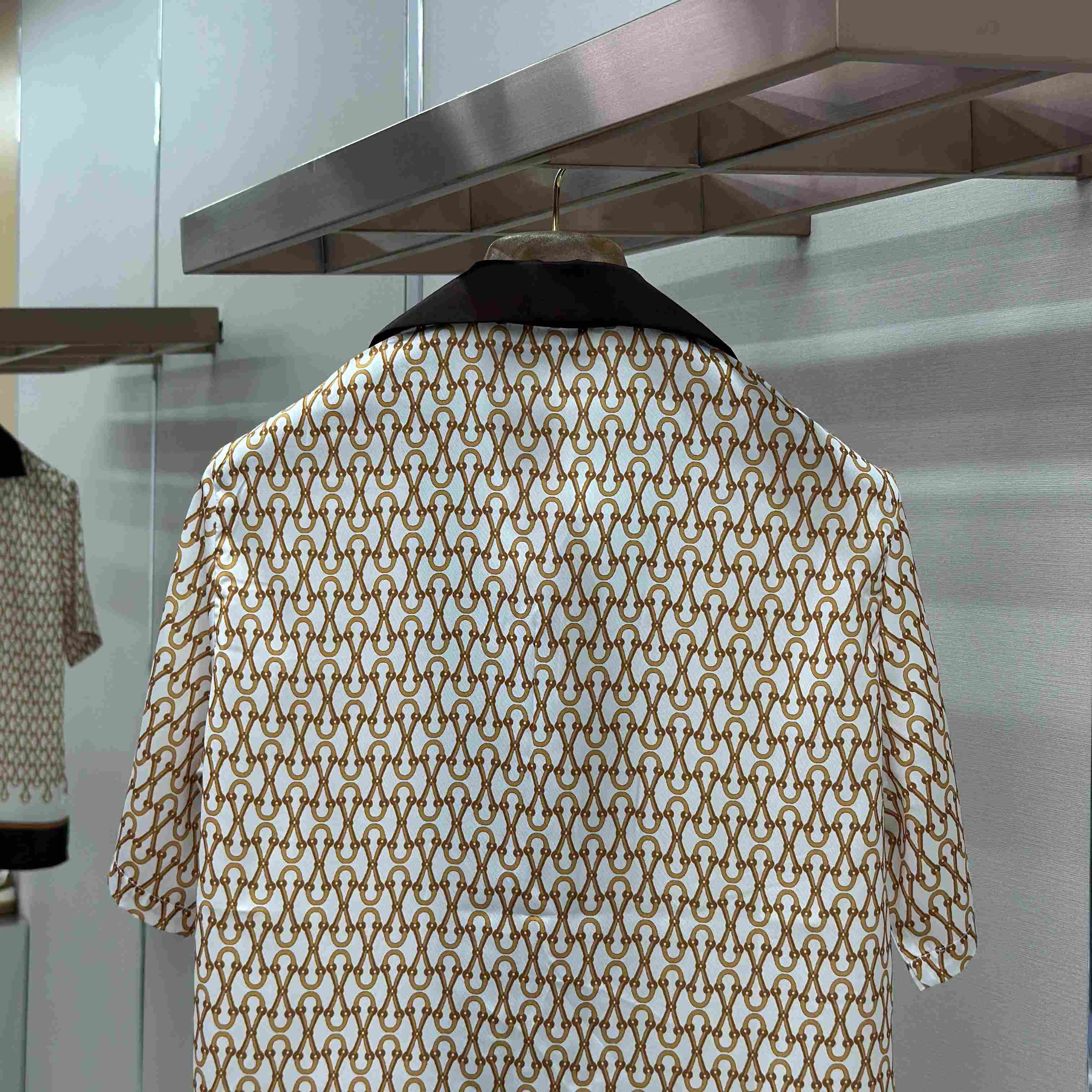 Gucci Printed Silk Twill Bowling Shirt - DesignerGu