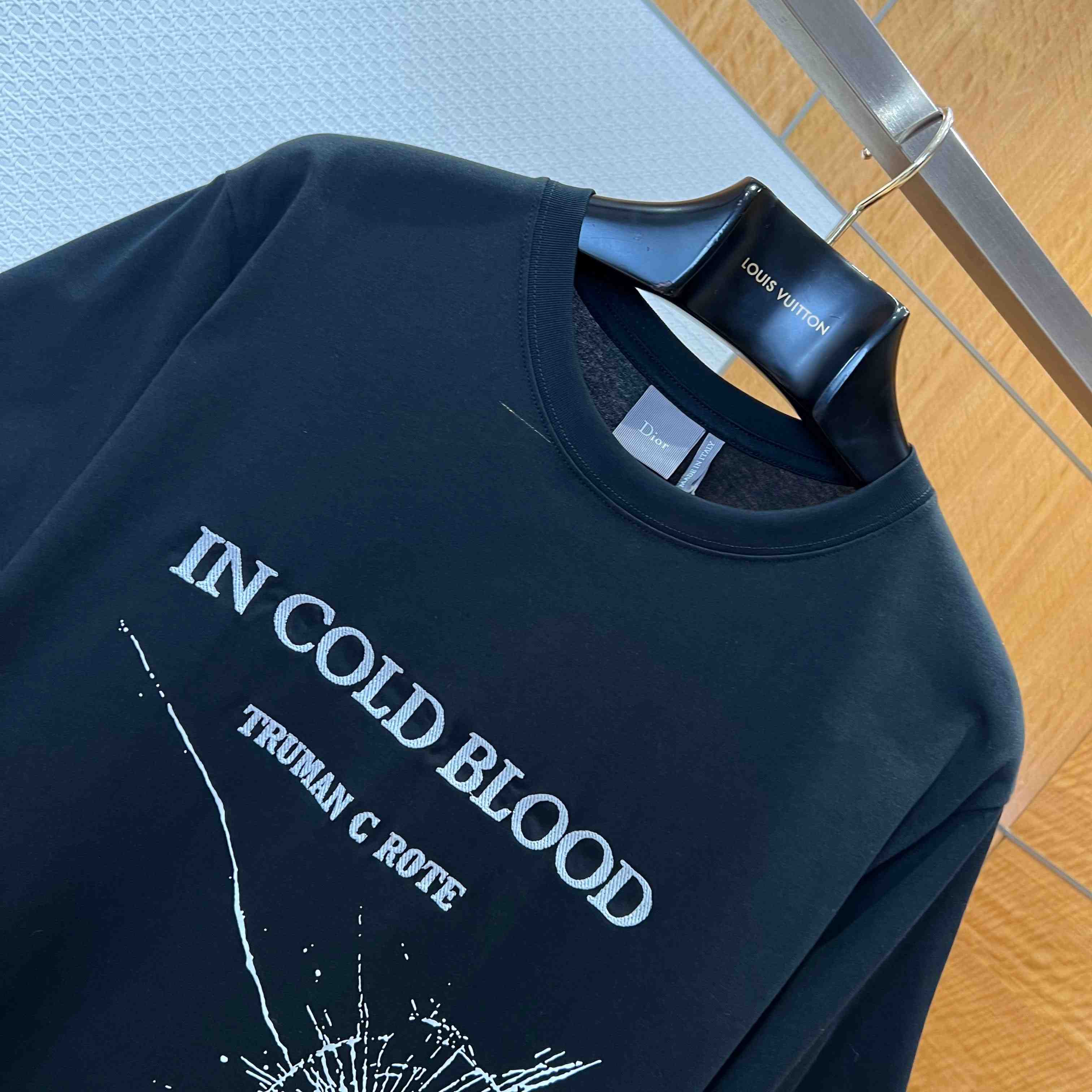 Dior T-Shirt With Book Cover Embroidery And Print, Relaxed Fit - DesignerGu