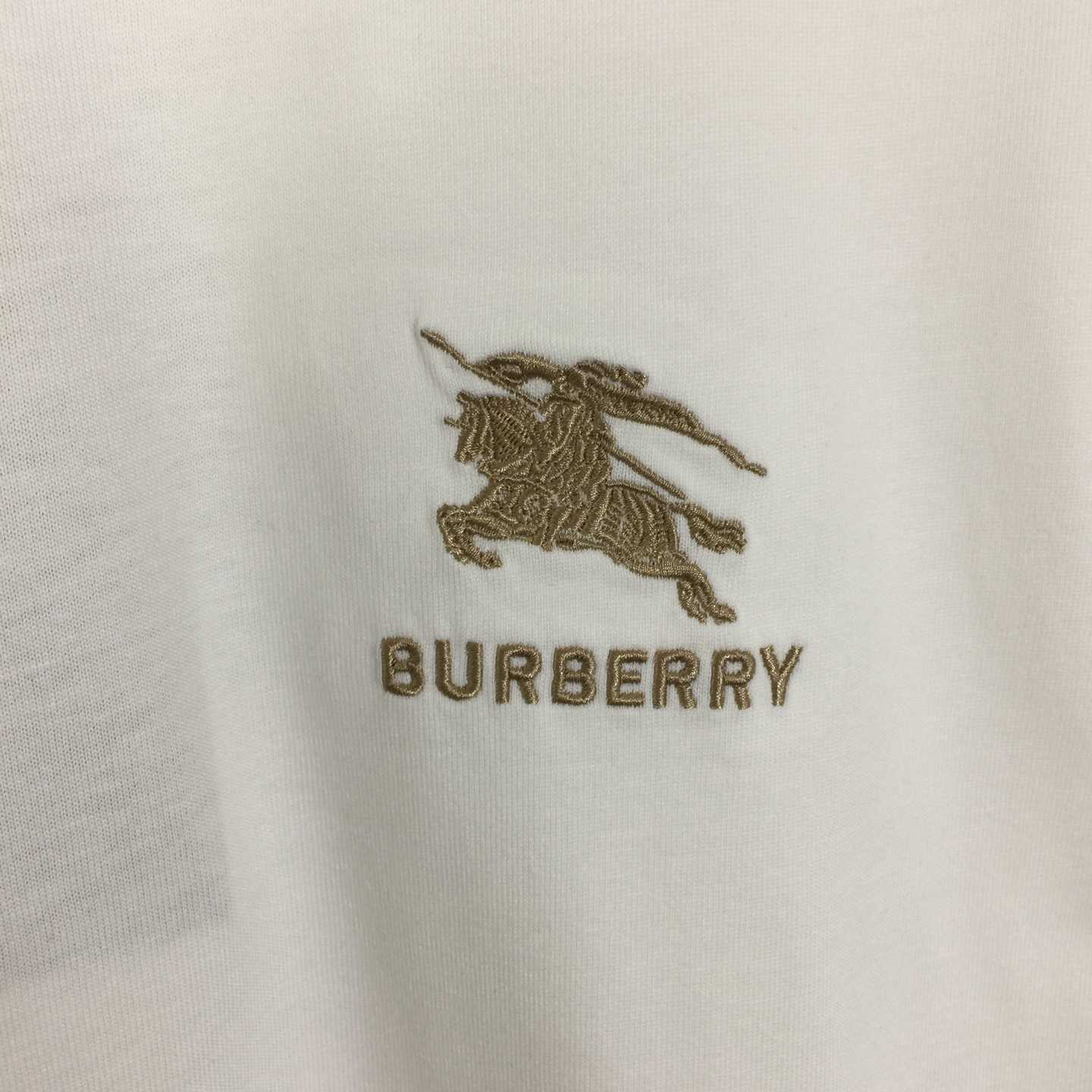 Burberry Check Cotton T-shirt - DesignerGu