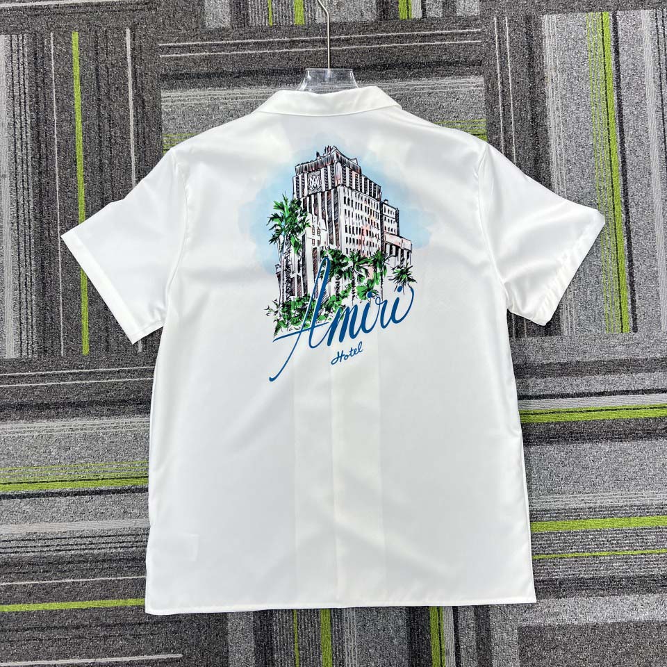 Amiri Hotel Bowling Shirt  - DesignerGu