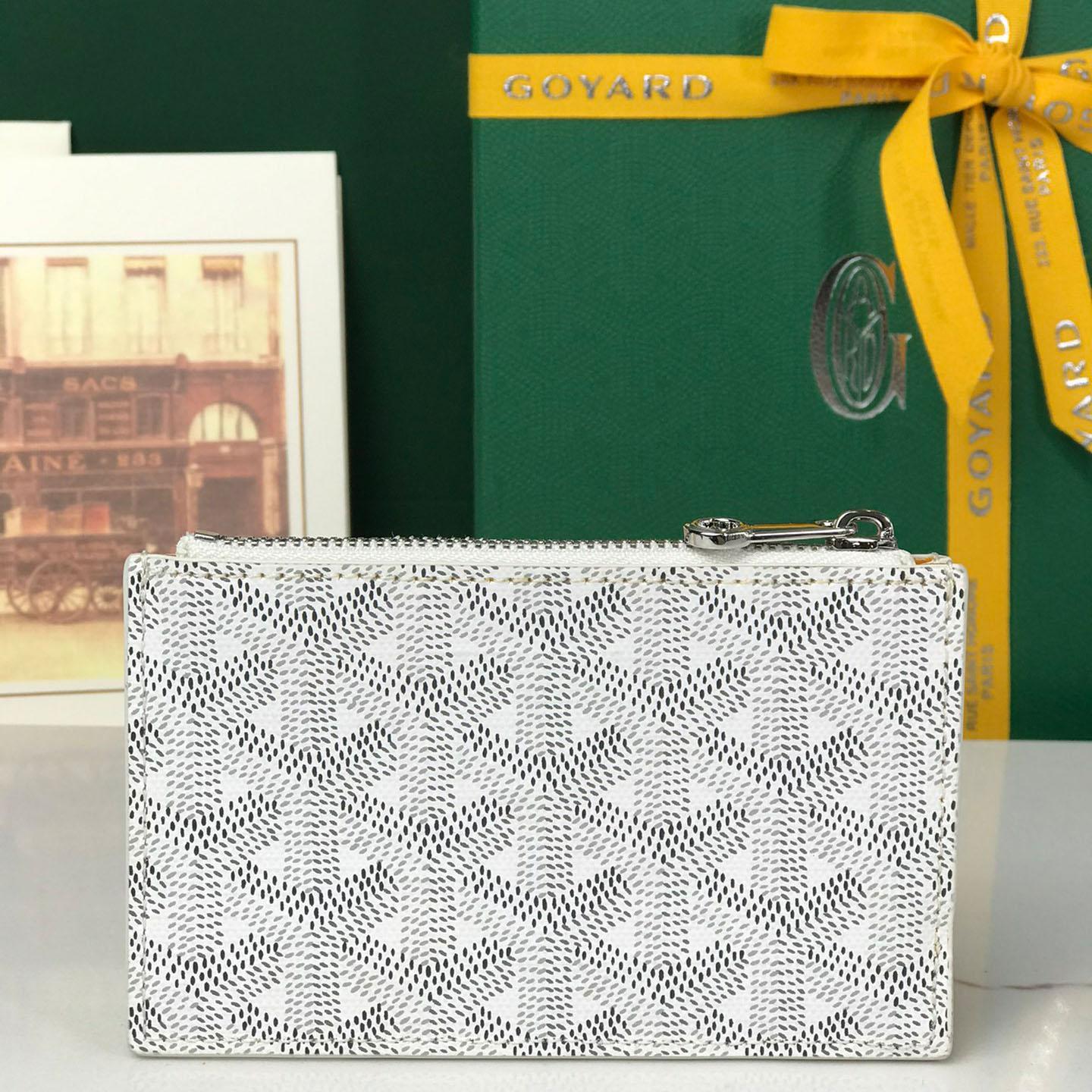 Goyard Bourbon Zipped Card Holder - DesignerGu