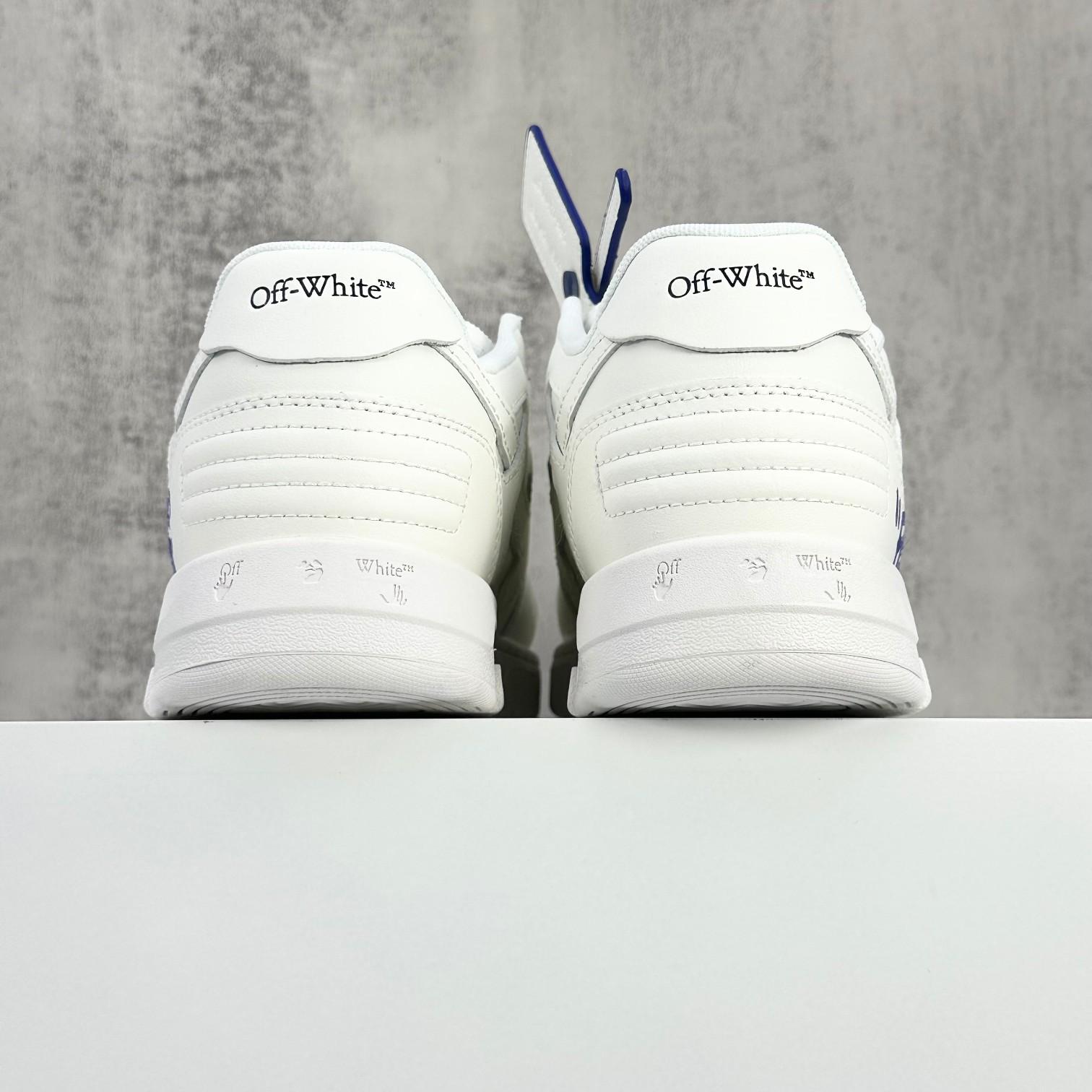 Off-White Out of Office Low 'For Walking - White Blue White Sole' - DesignerGu
