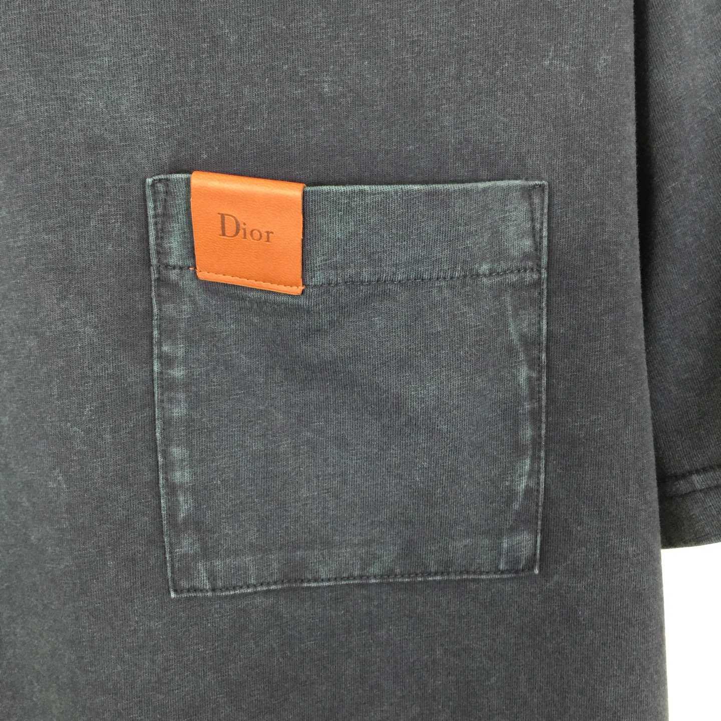 Dior T-Shirt With Pocket, Relaxed Fit  - DesignerGu