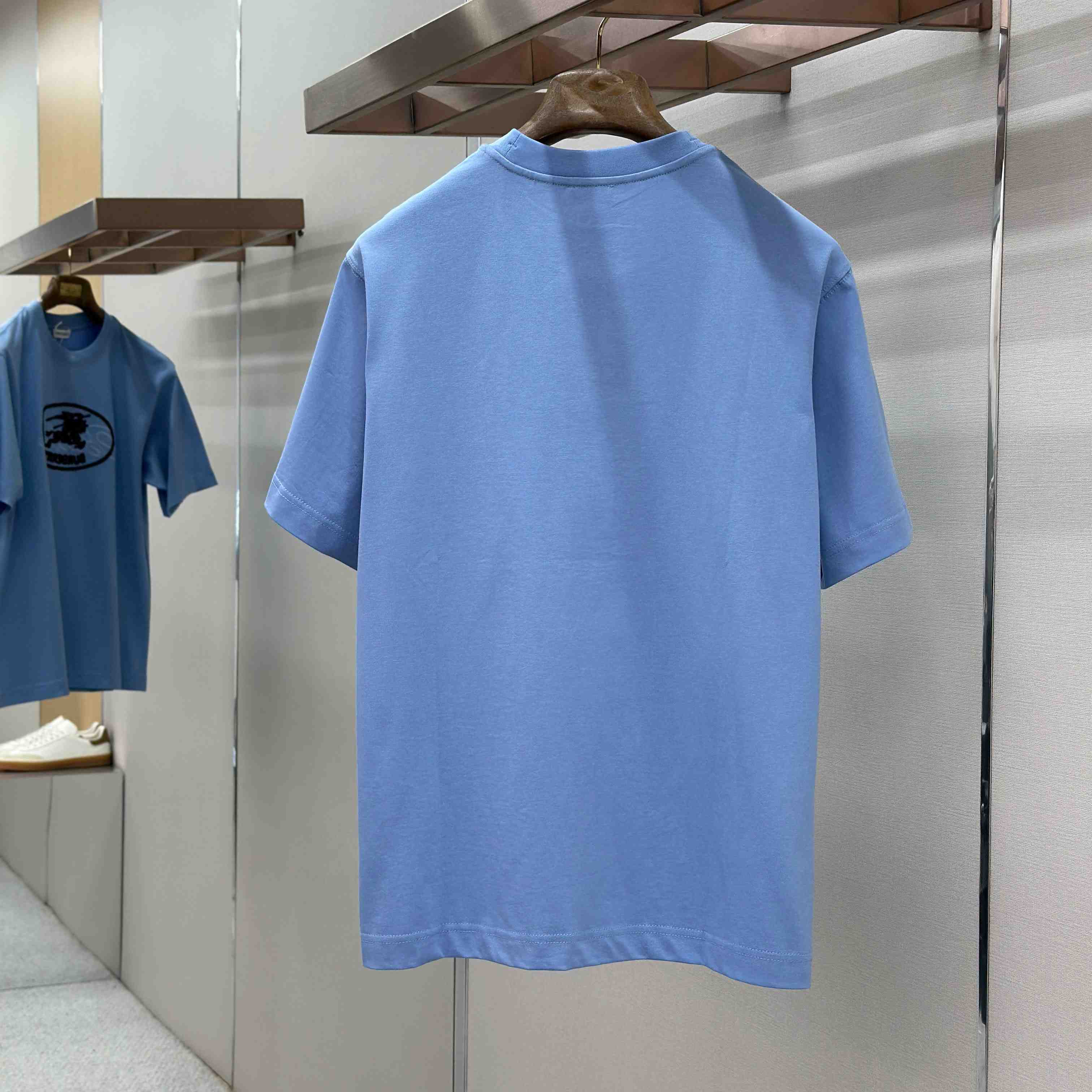 Burberry Knight Stamp Cotton T-shirt - DesignerGu