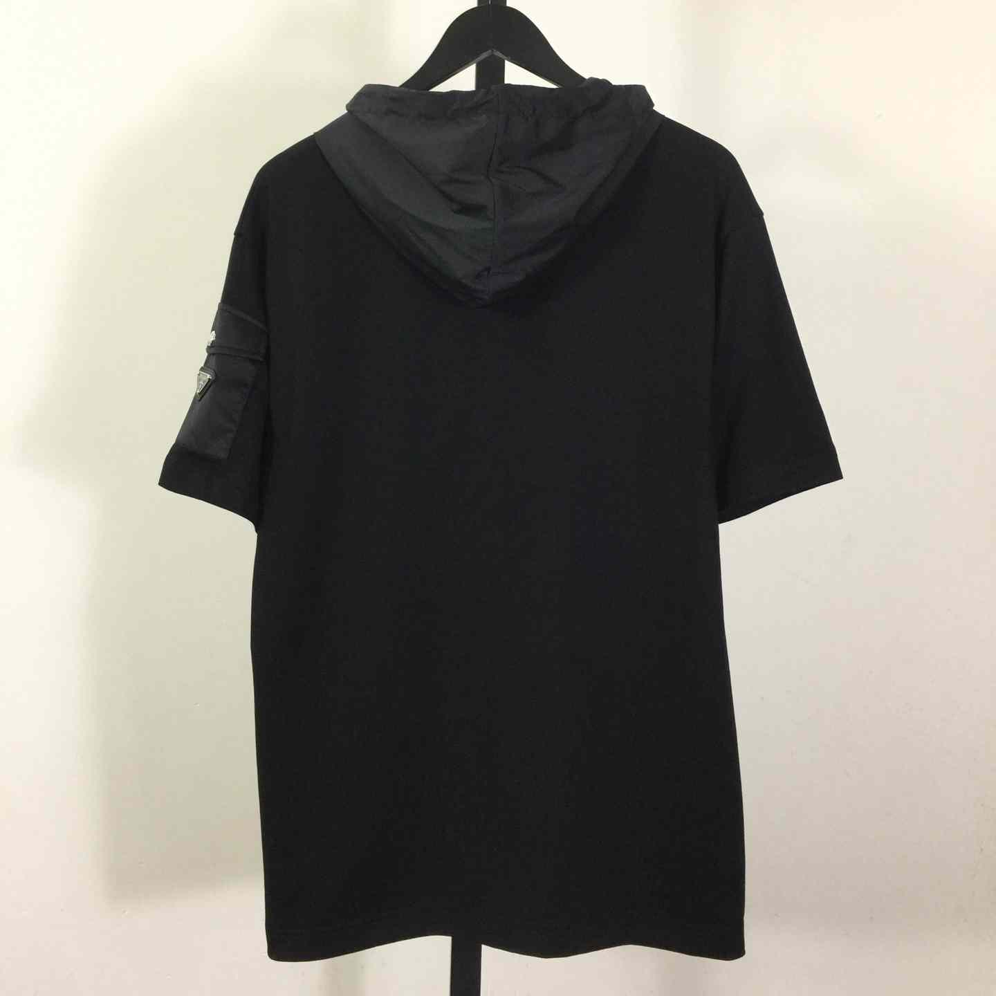 Prada Hooded T-shirt - DesignerGu
