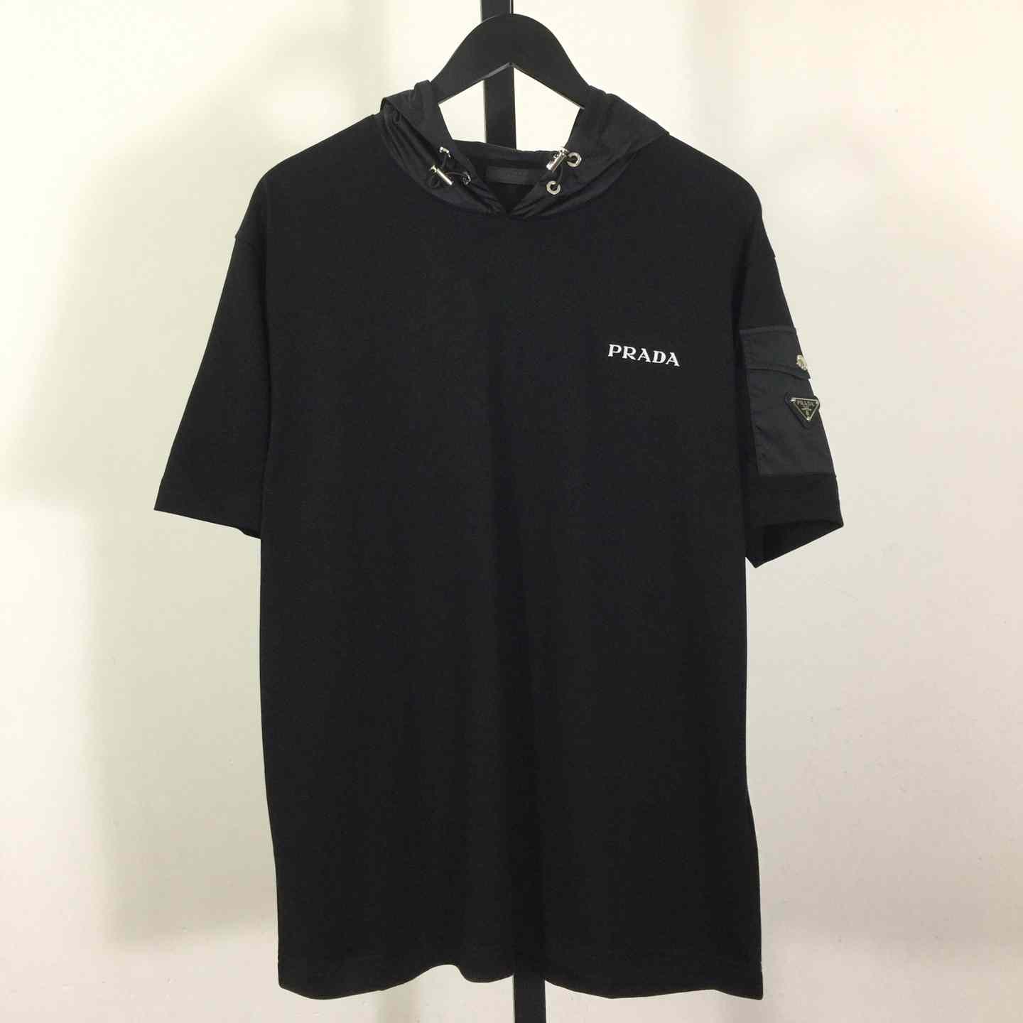 Prada Hooded T-shirt - DesignerGu