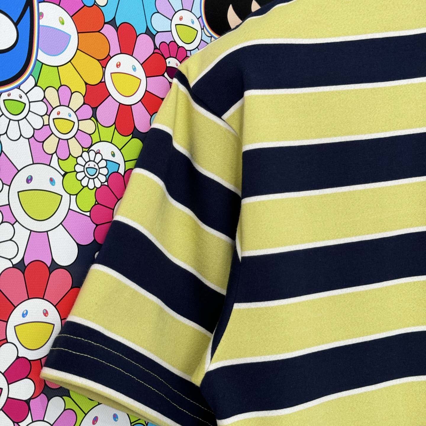 Prada Oversized Striped Jersey T-shirt - DesignerGu